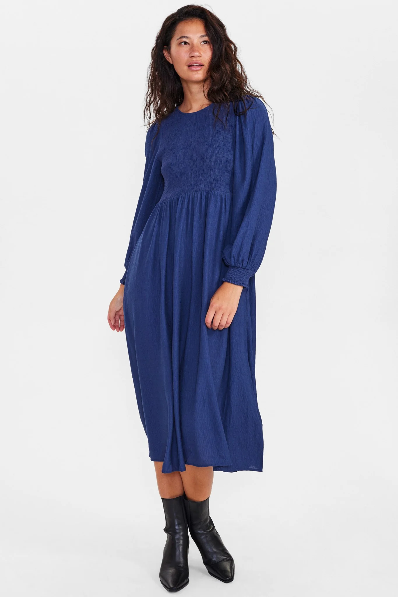 NUCALTINE DRESS - Dark Sapphire - Image 3