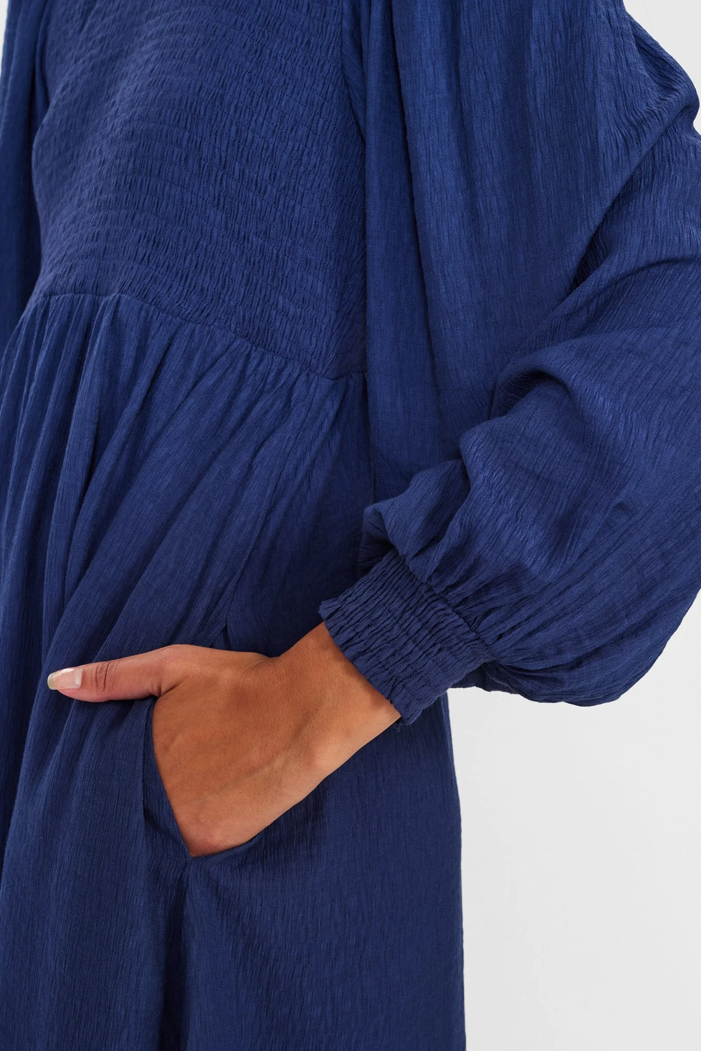NUCALTINE DRESS - Dark Sapphire - Image 4