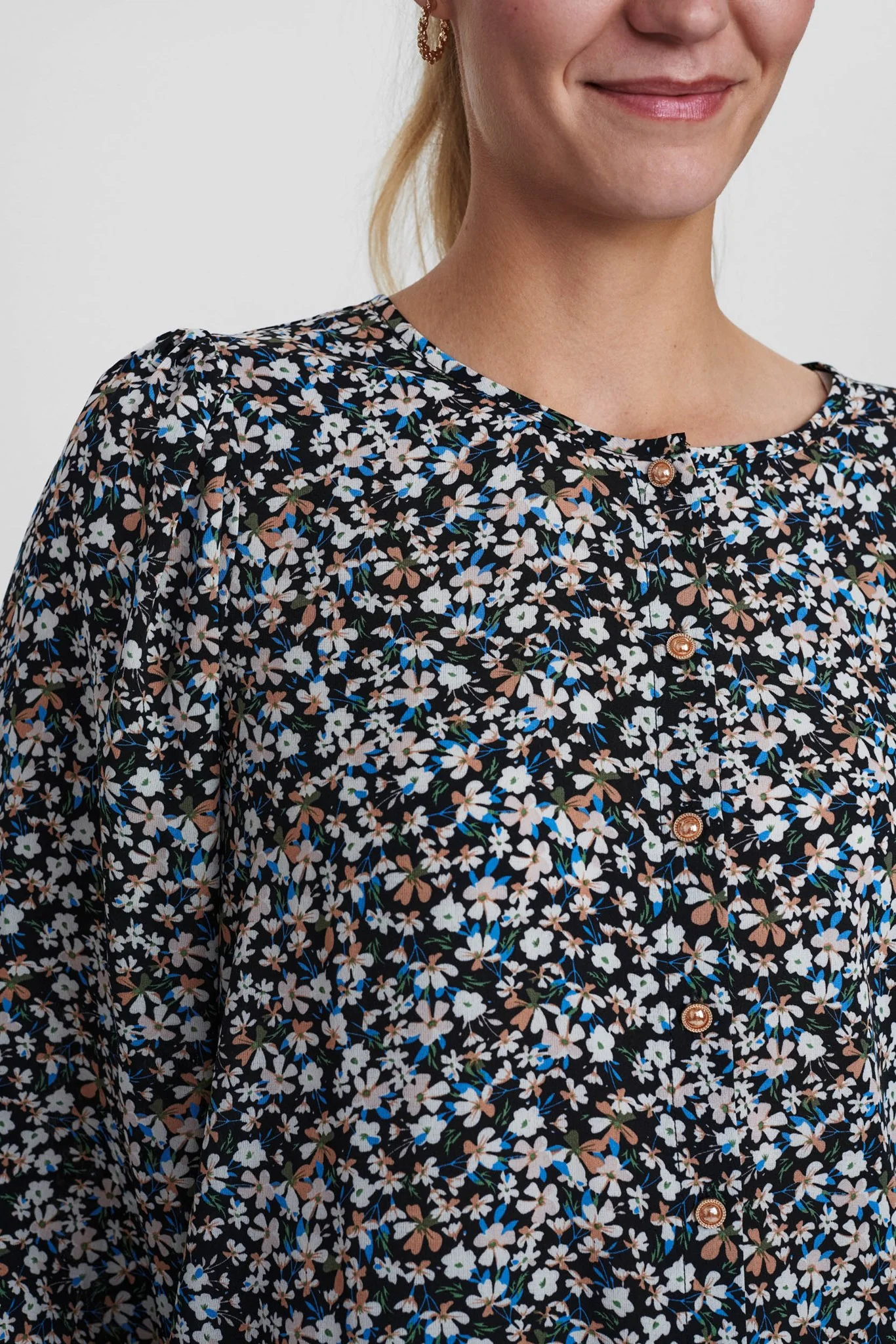 NUCALTUM BLOUSE  - Della Robbia Blue - Image 5