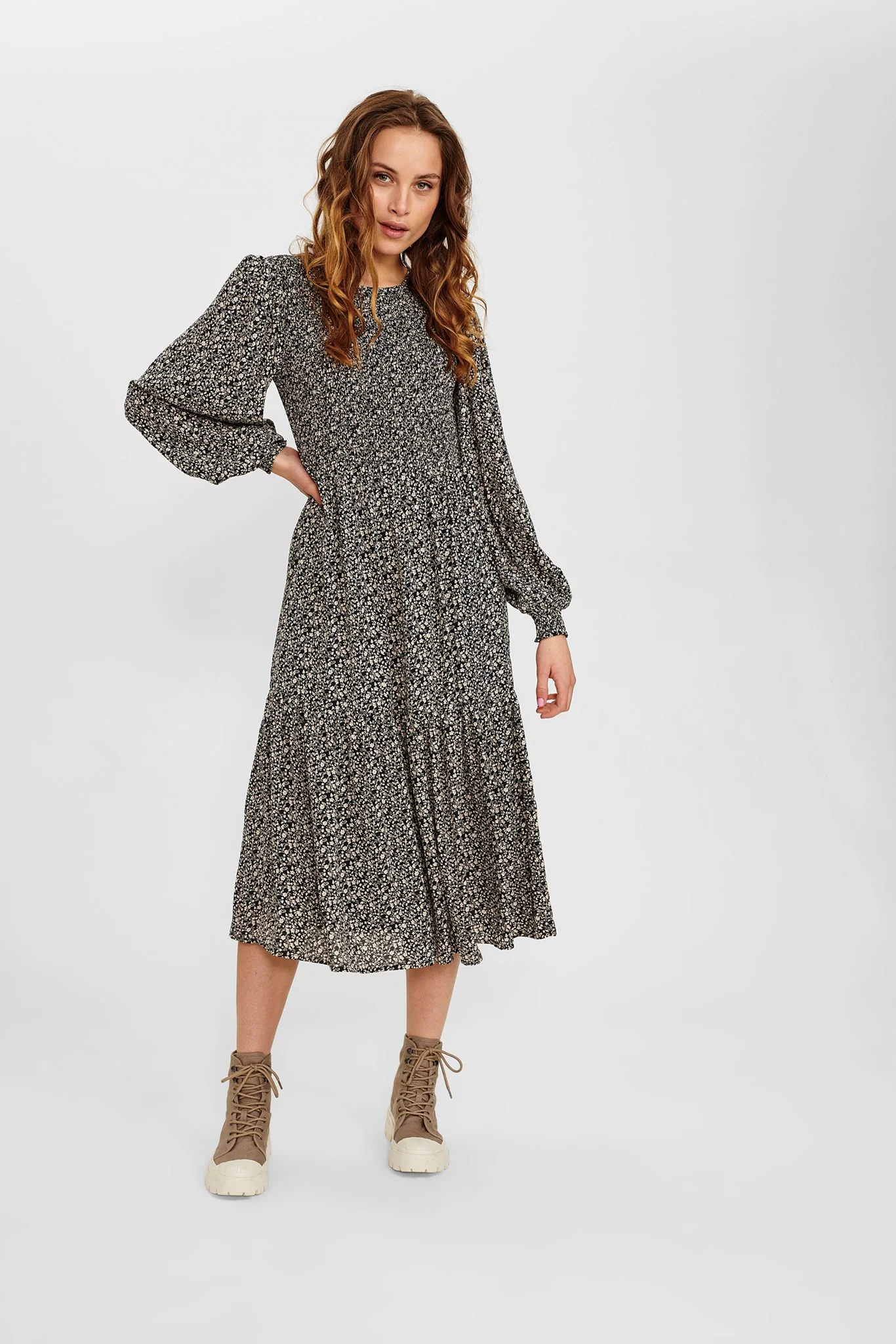 NUCALTUM DRESS - Caviar - Image 3