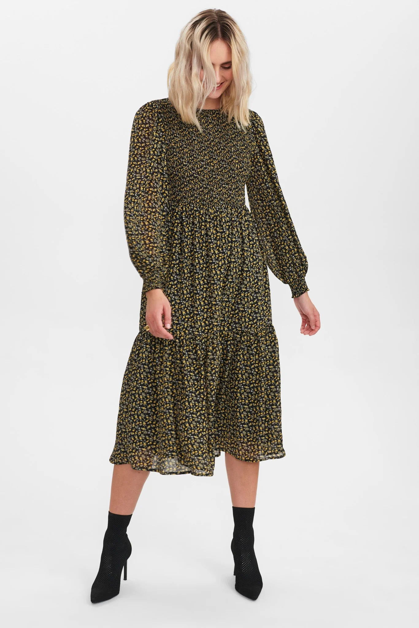 NUCALTUM DRESS - Popcorn - Image 3