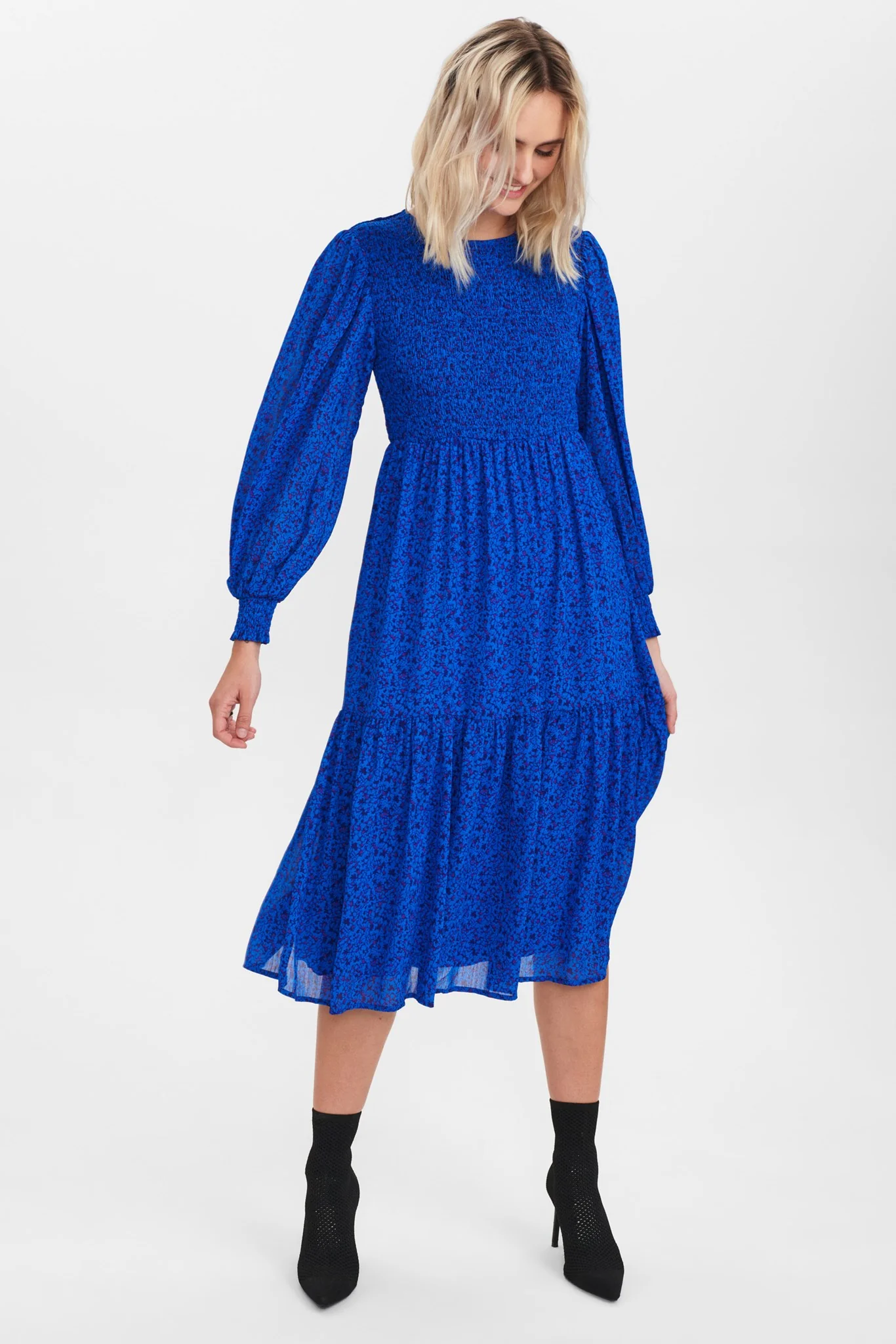 NUCALTUM DRESS - Princess Blue - Image 3