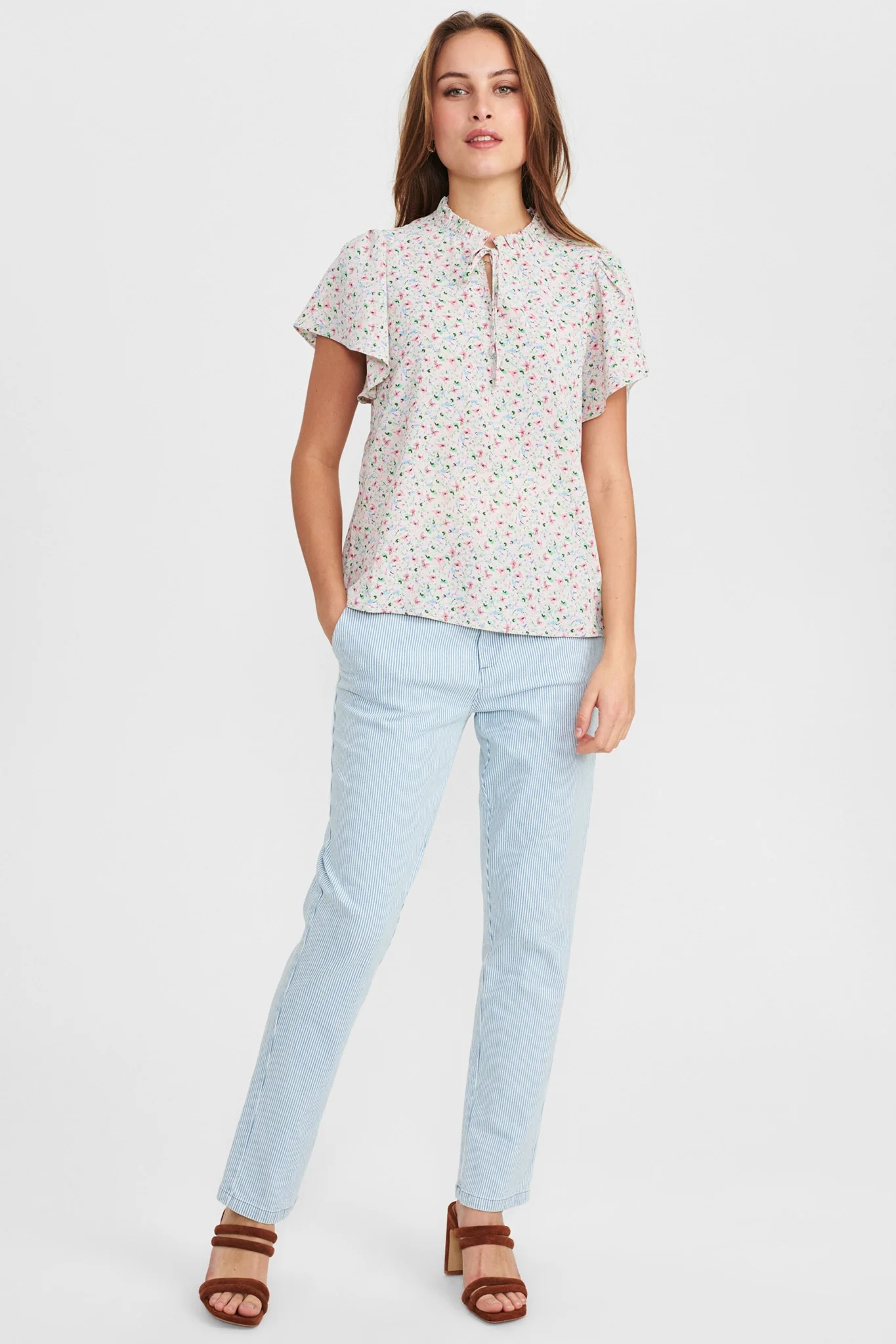 NUCALTUMINE BLOUSE S/S  - Pristine - Image 3