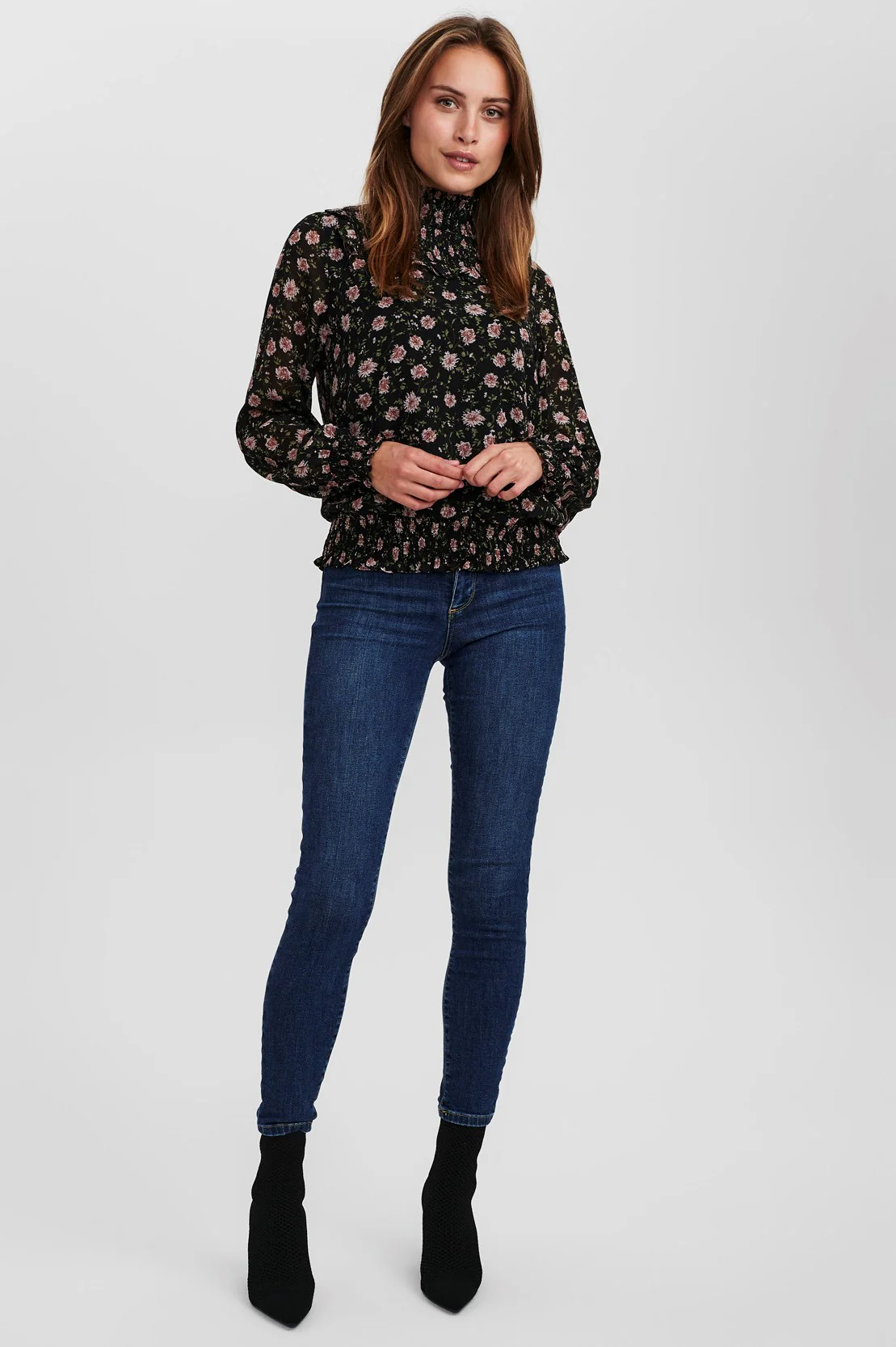 NUCALVIN BLOUSE - Caviar - Image 3