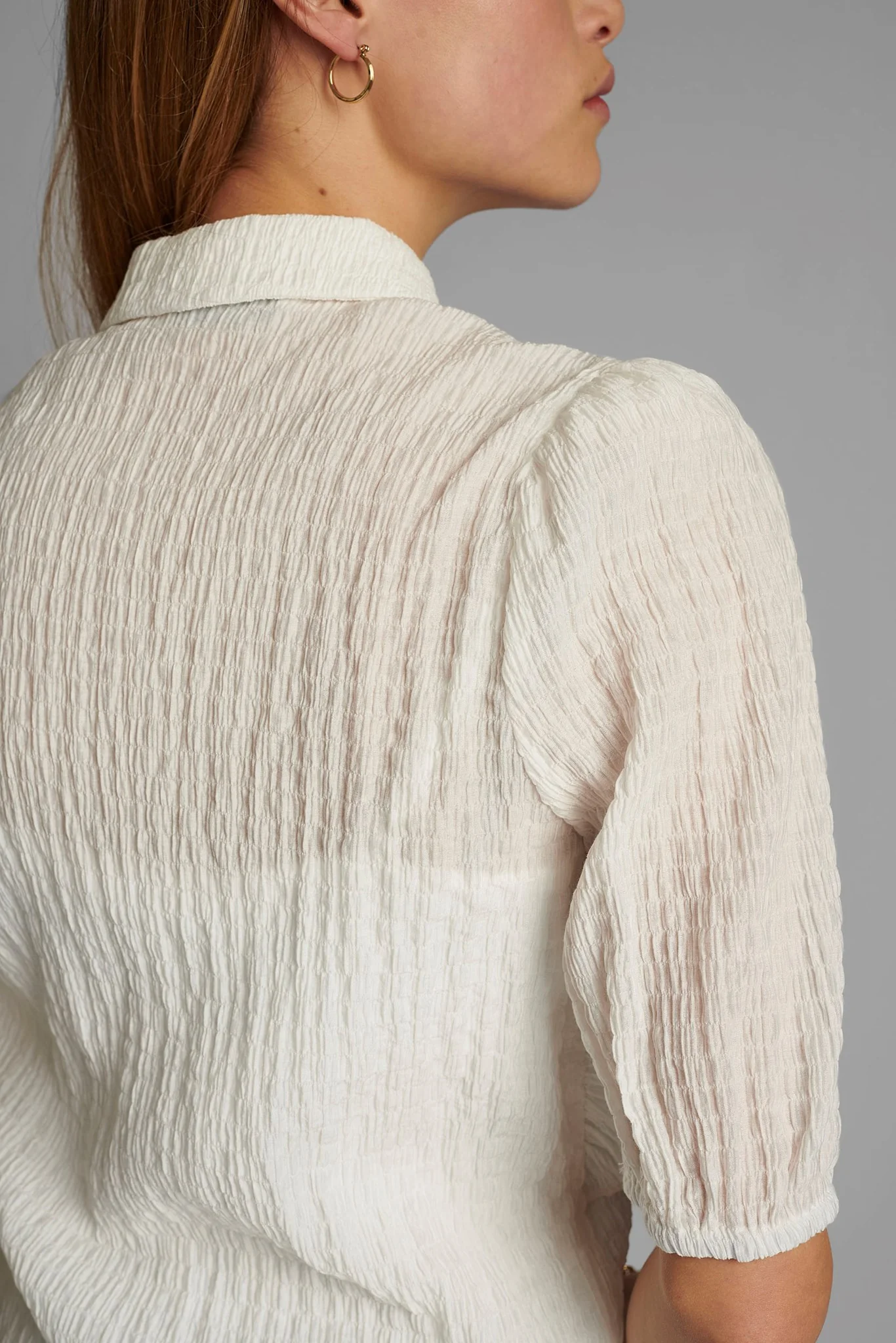 NUCALVINA S/S SHIRT - Bright White - Image 5