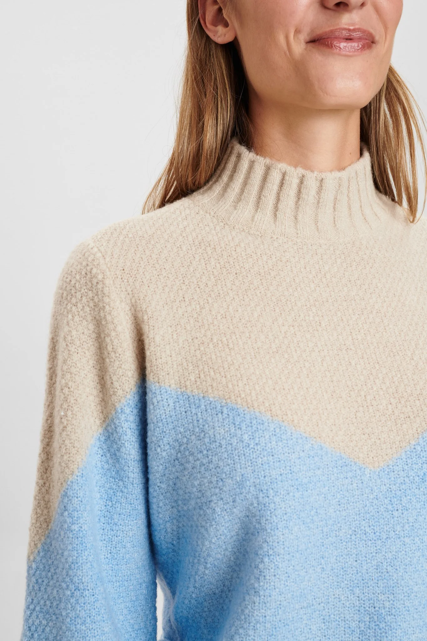 NUCALYPSO PULLOVER LS - Cashmere Blue - Image 4