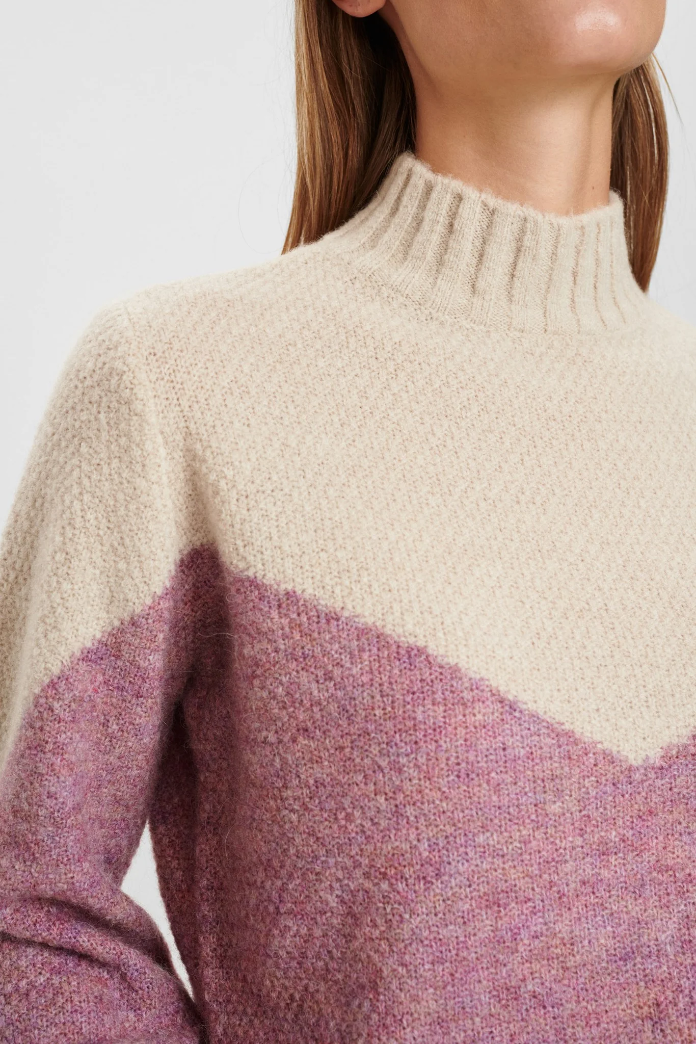 NUCALYPSO PULLOVER LS - Chalk Pink - Image 4