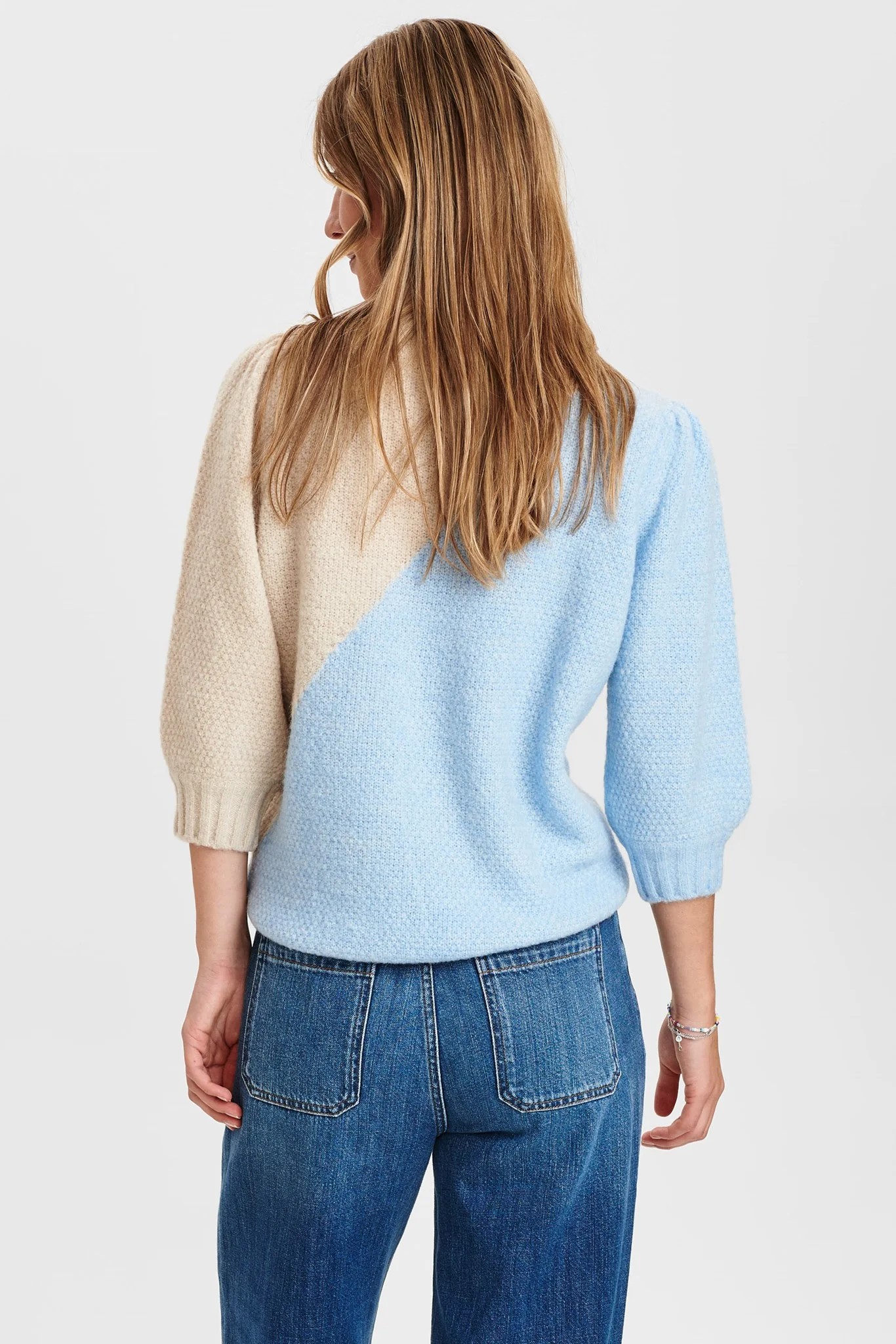 NUCALYPSO PULLOVER SS - Cashmere Blue - Image 2
