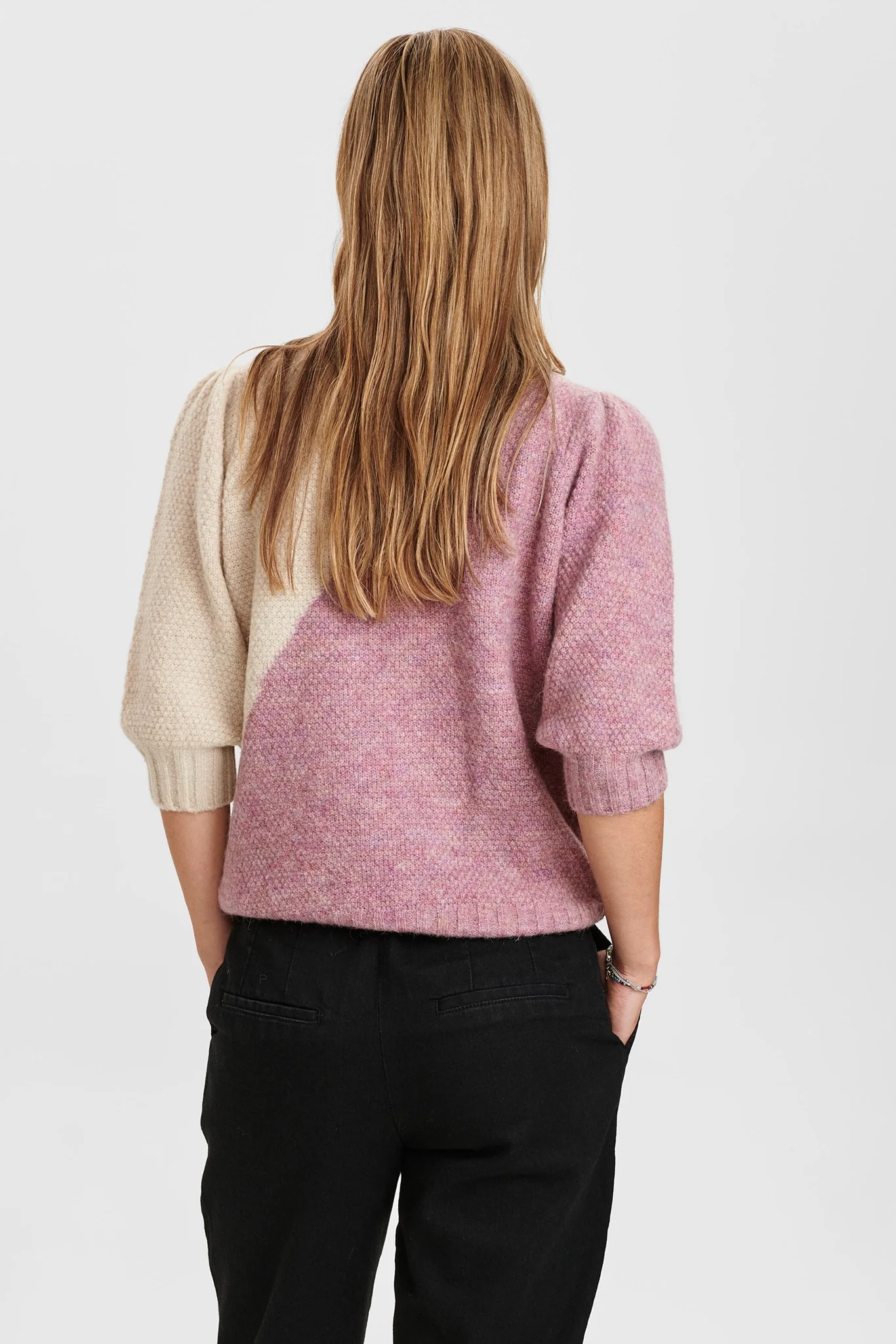 NUCALYPSO PULLOVER SS - Chalk Pink - Image 2