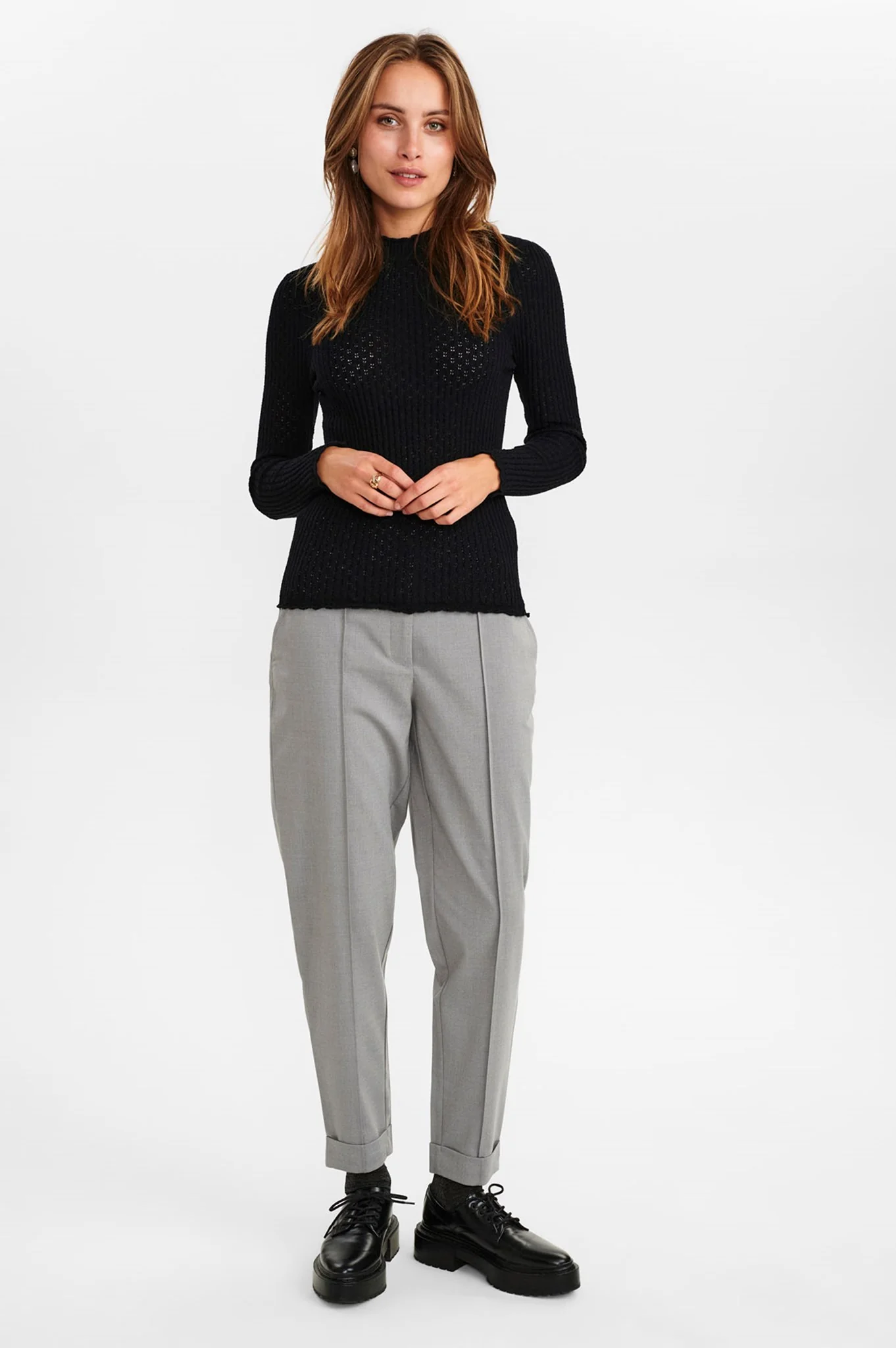 NUCAMBRIA PULLOVER LS - Caviar - Image 3