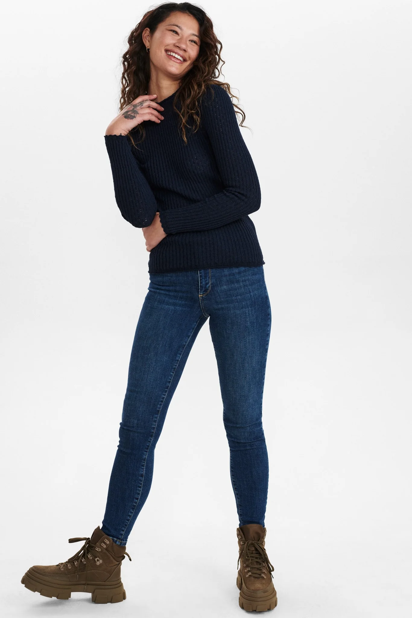 NUCAMBRIA PULLOVER LS - Dark Sapphire - Image 3