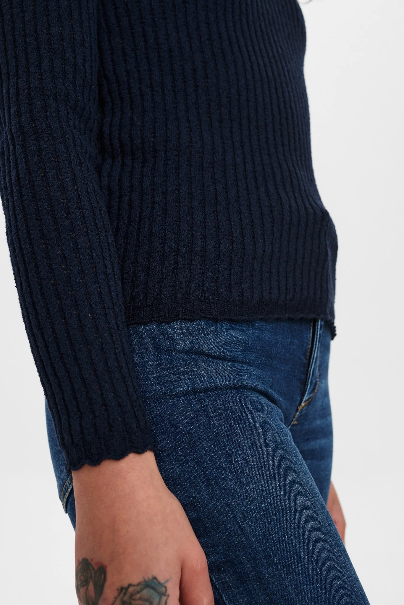 NUCAMBRIA PULLOVER LS - Dark Sapphire - Image 4
