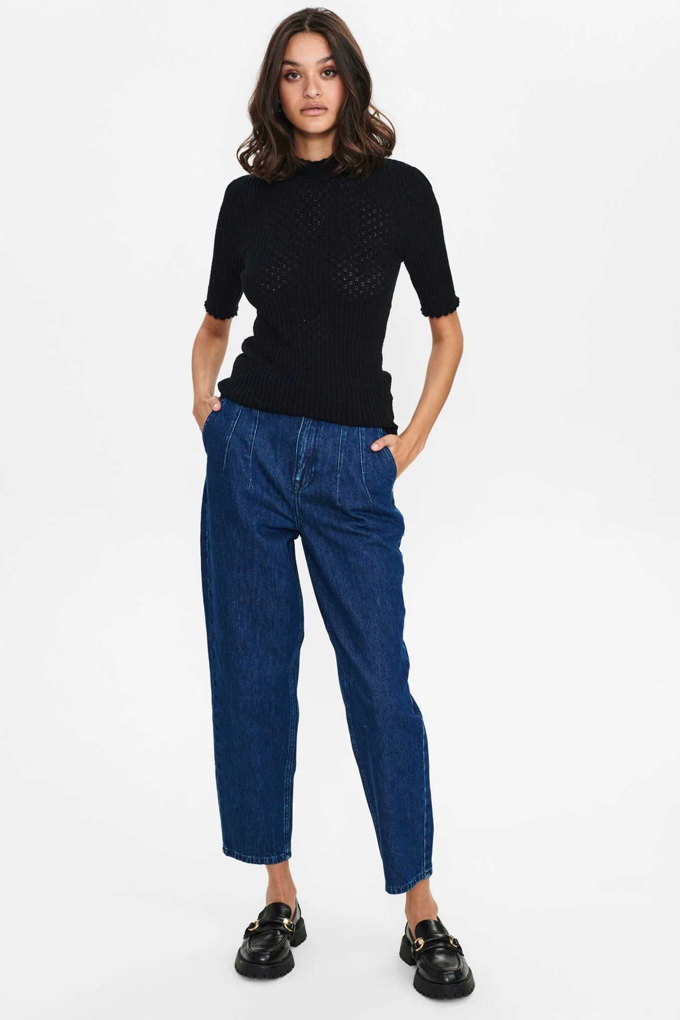 NUCAMBRIA PULLOVER SS - Caviar - Image 3