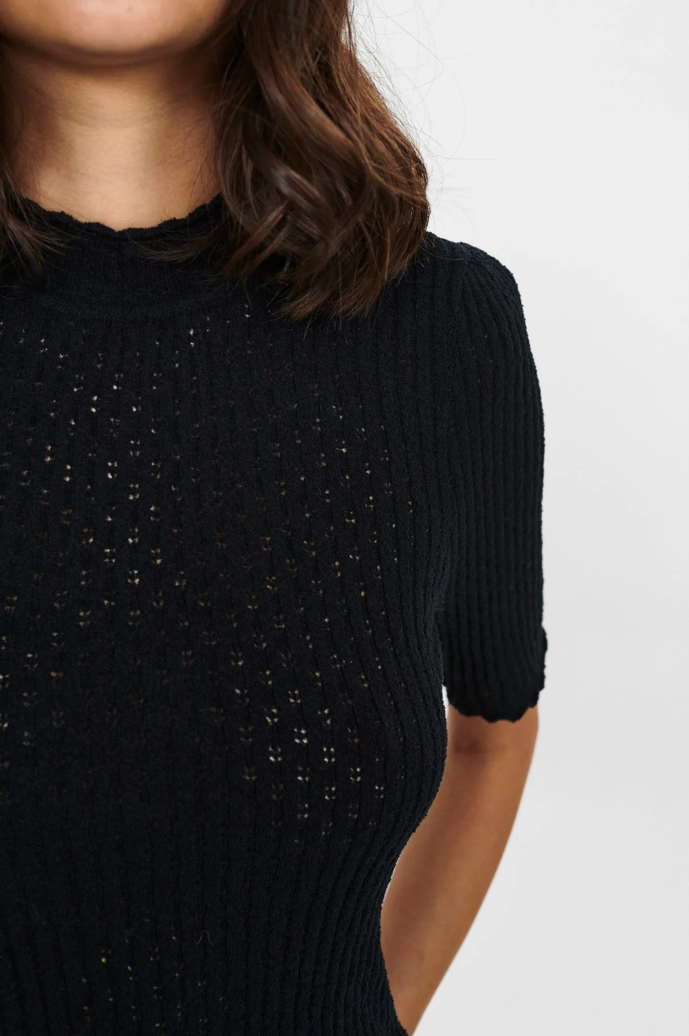 NUCAMBRIA PULLOVER SS - Caviar - Image 4