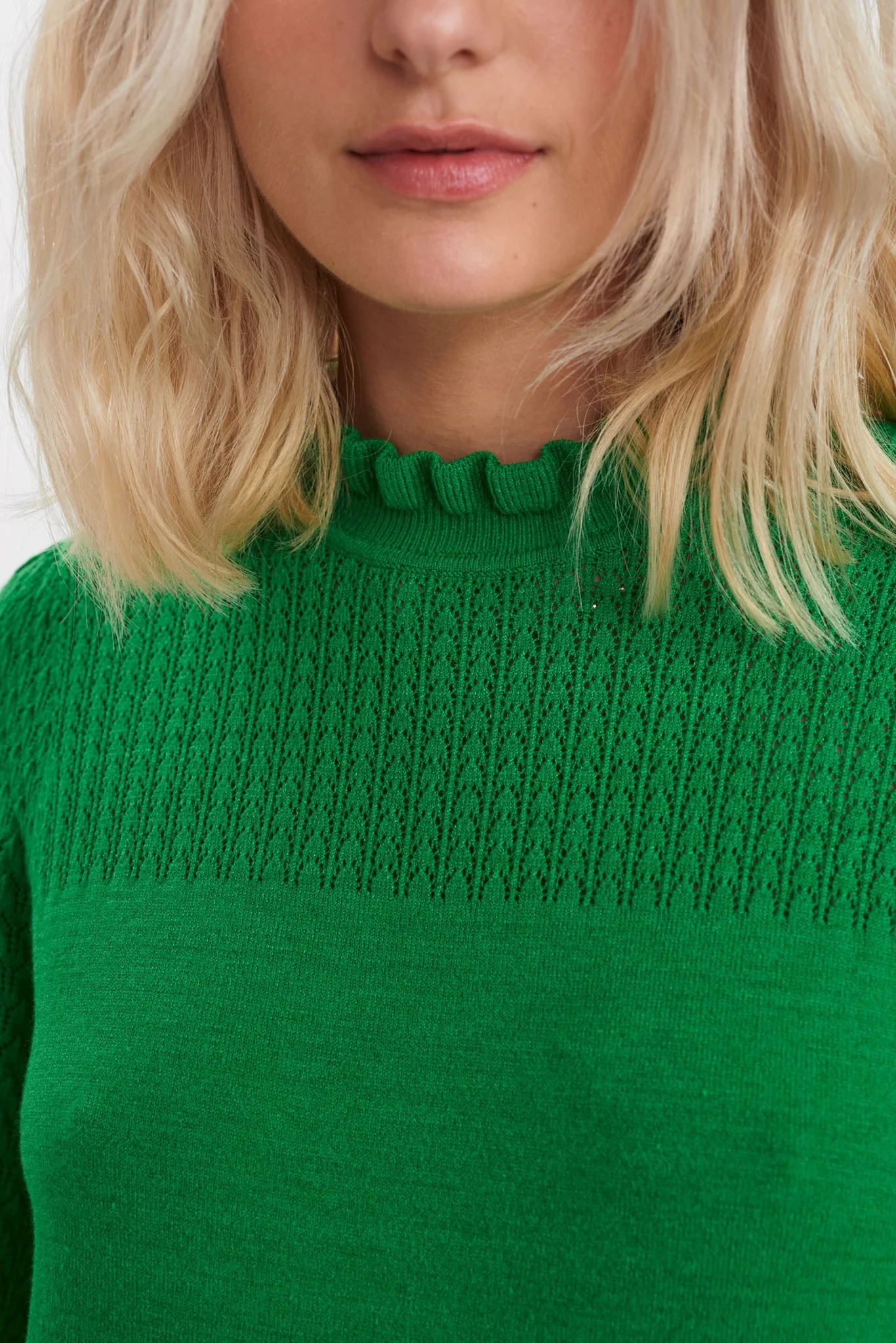 NUCAMELA HIGH NECK - Fern Green - Image 4