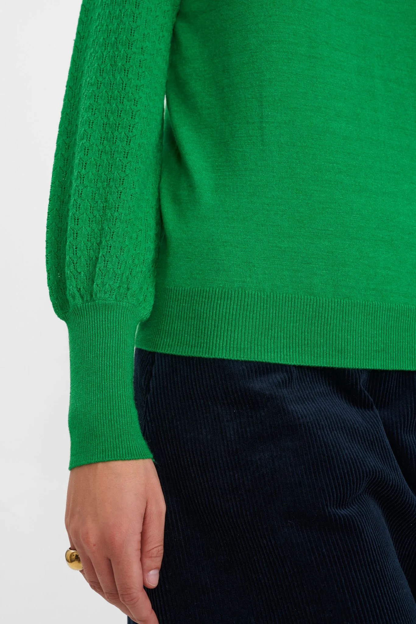 NUCAMELA HIGH NECK - Fern Green - Image 5
