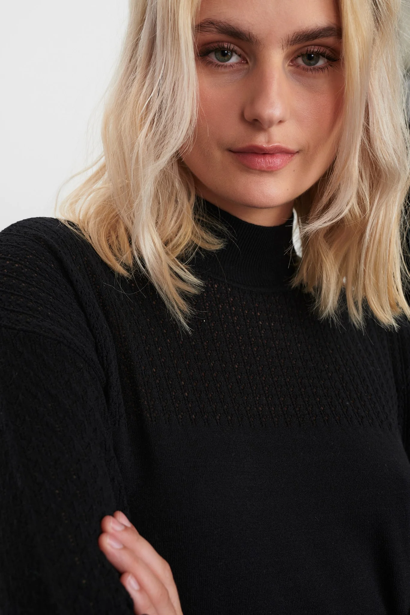 NUCAMELA PULLOVER - Caviar - Image 4