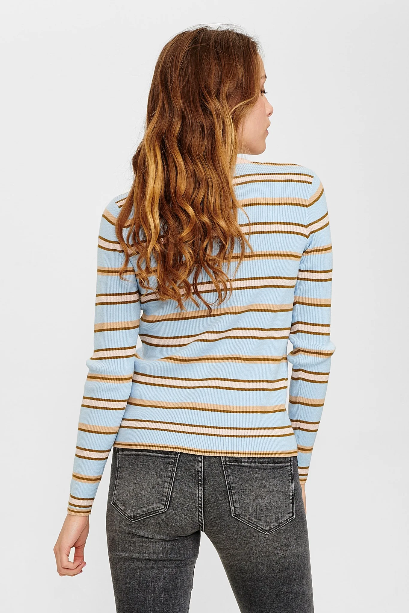 NUCAMILLA CARDIGAN - Cashmere Blue - Image 2