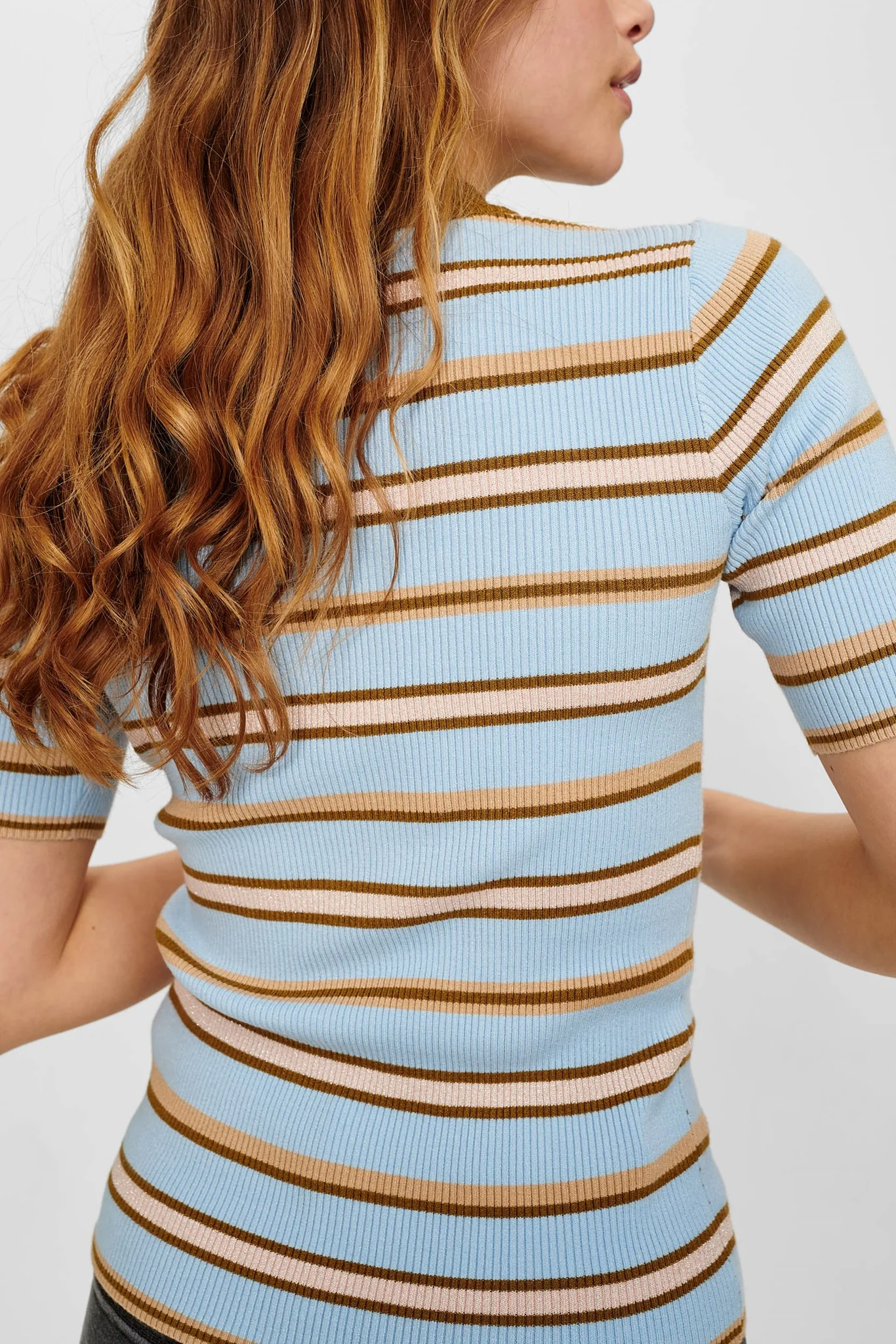 NUCAMILLA PULLOVER - Cashmere Blue - Image 5