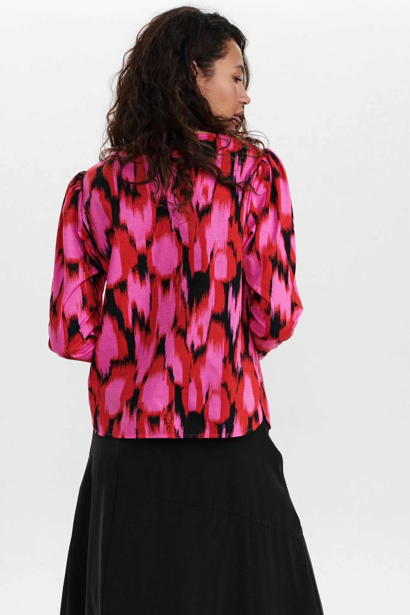NUCAMRYN BLOUSE - Molten Lava - Image 2