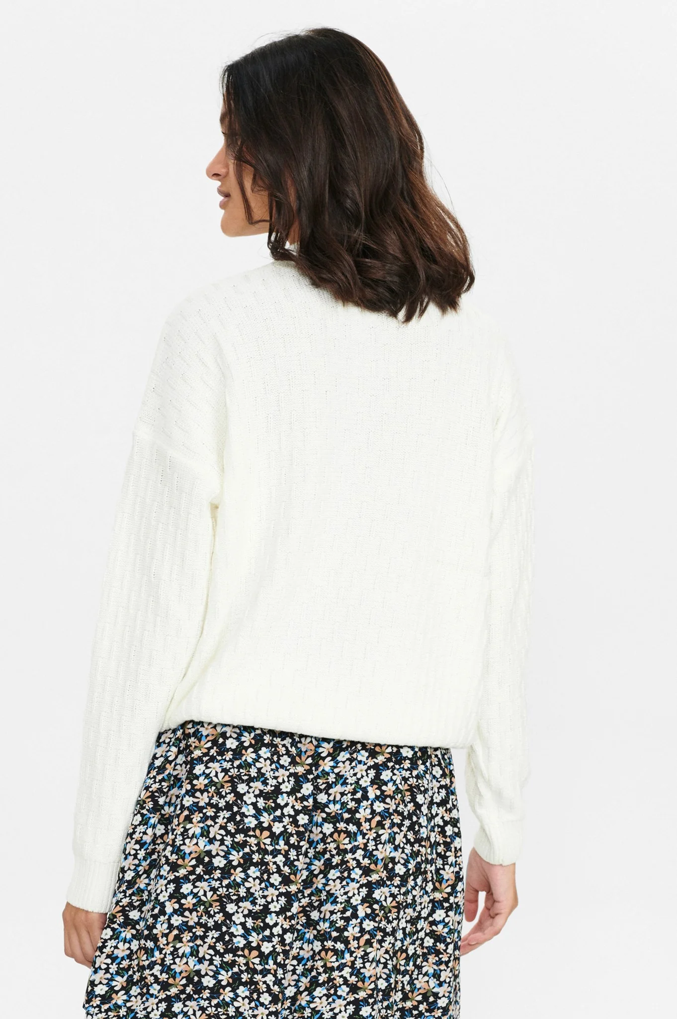 NUCANTRELLE PULLOVER - Cloud Dancer - Image 2