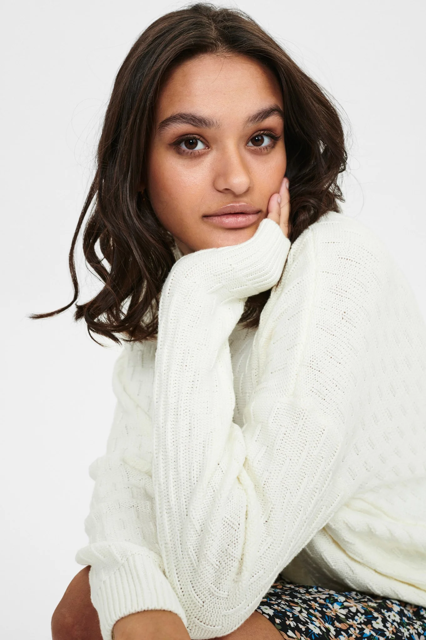 NUCANTRELLE PULLOVER - Cloud Dancer - Image 6