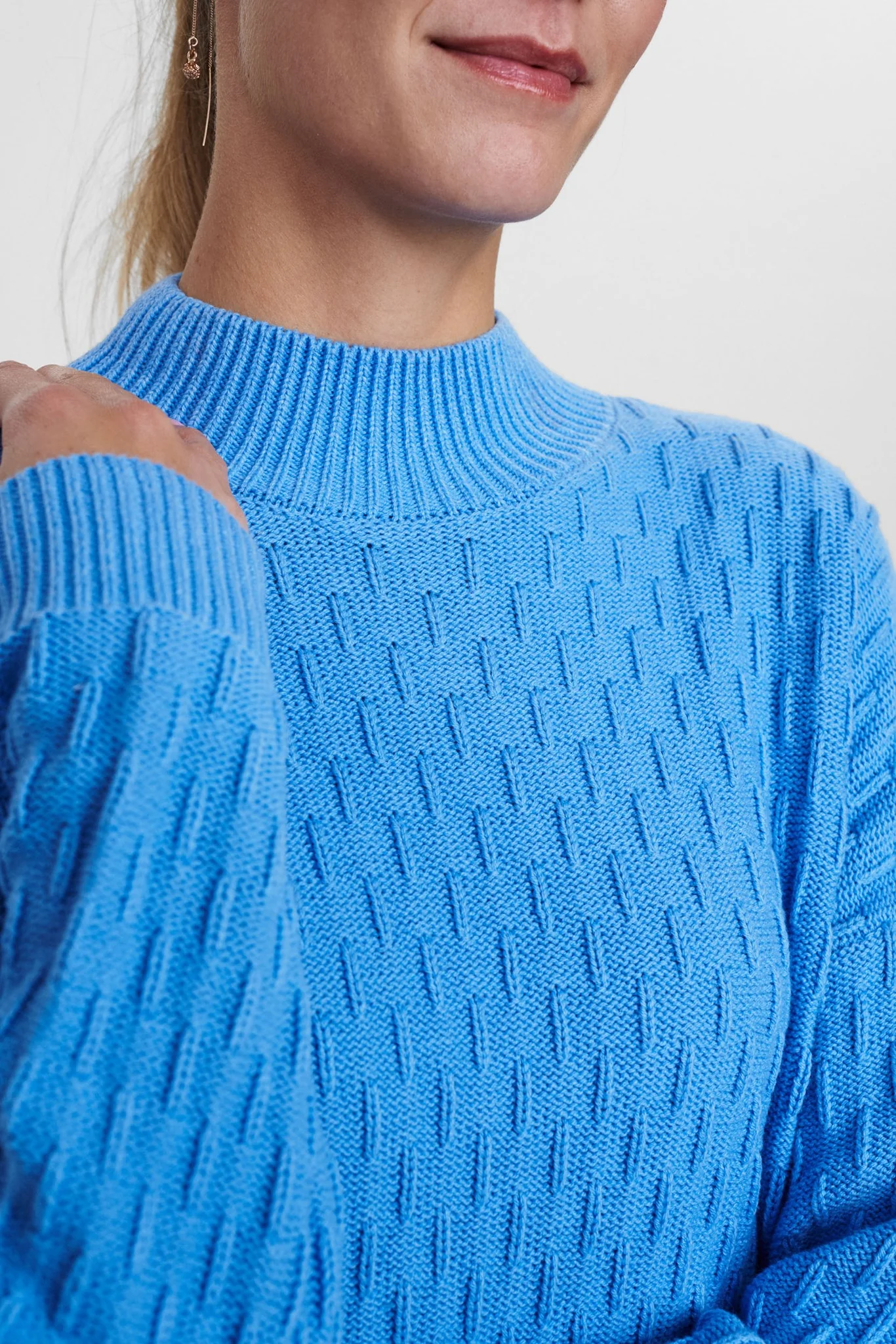 NUCANTRELLE PULLOVER - Della Robbia Blue - Image 4
