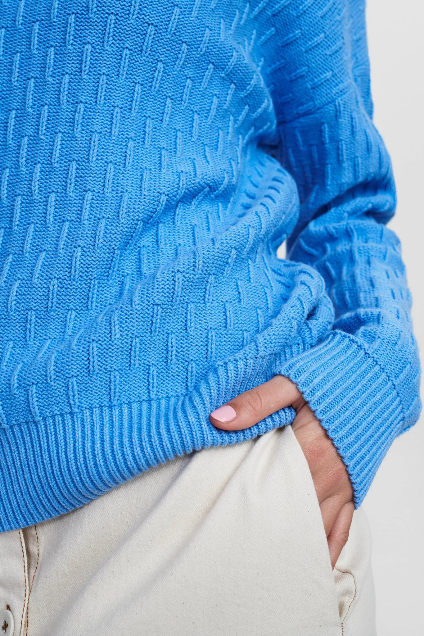 NUCANTRELLE PULLOVER - Della Robbia Blue - Image 5