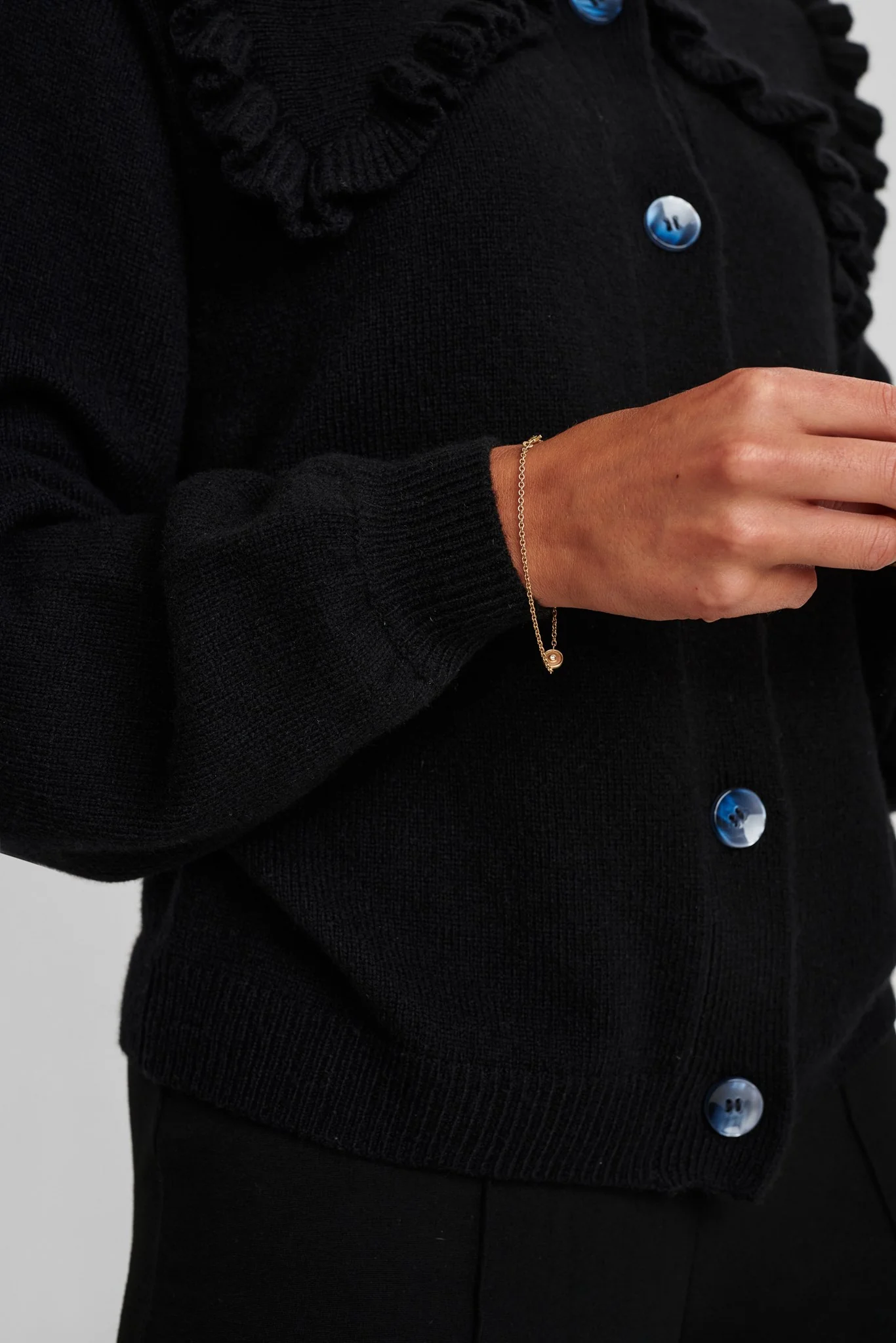 NUCARDEN CARDIGAN - Caviar - Image 5
