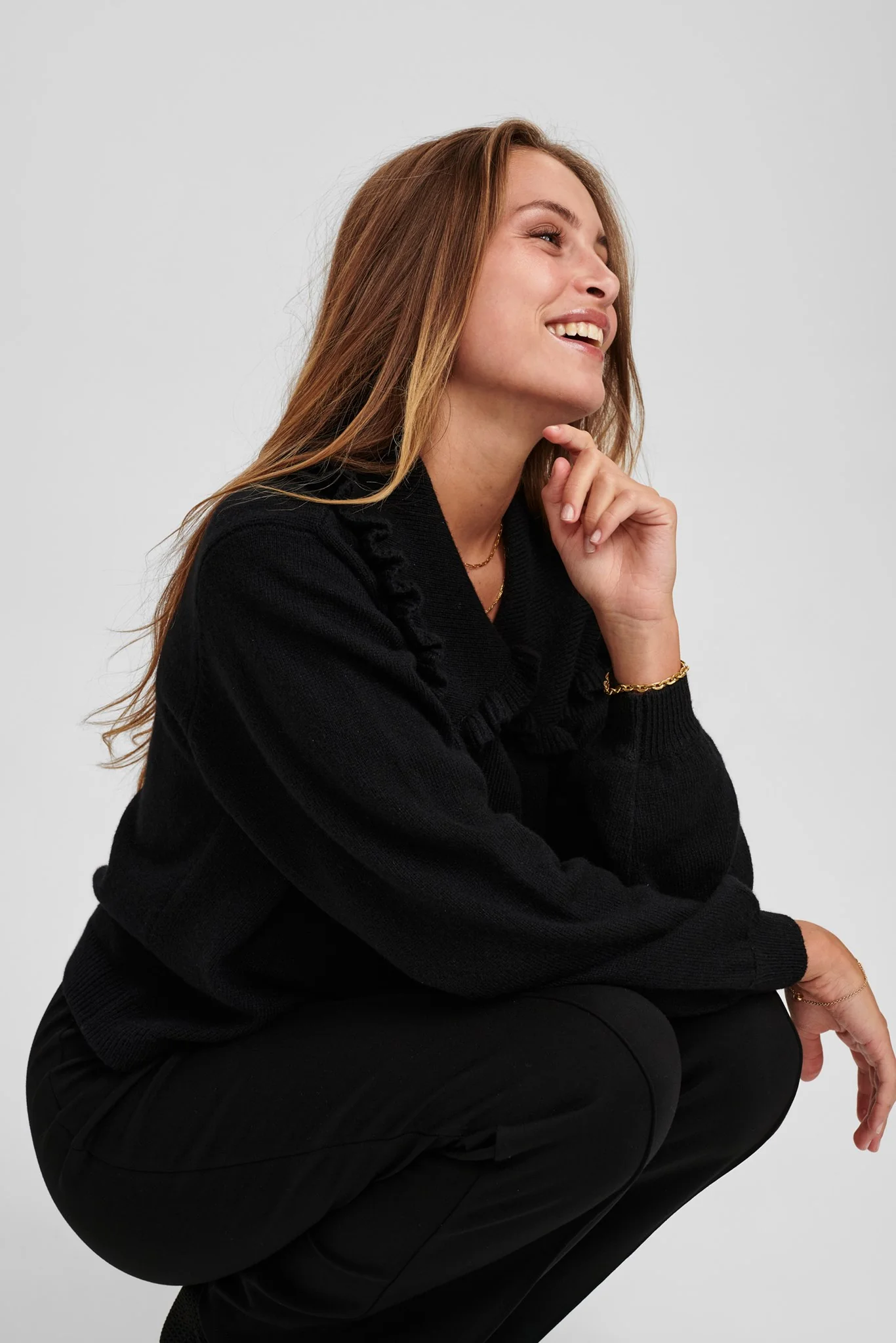 NUCARDEN CARDIGAN - Caviar - Image 6
