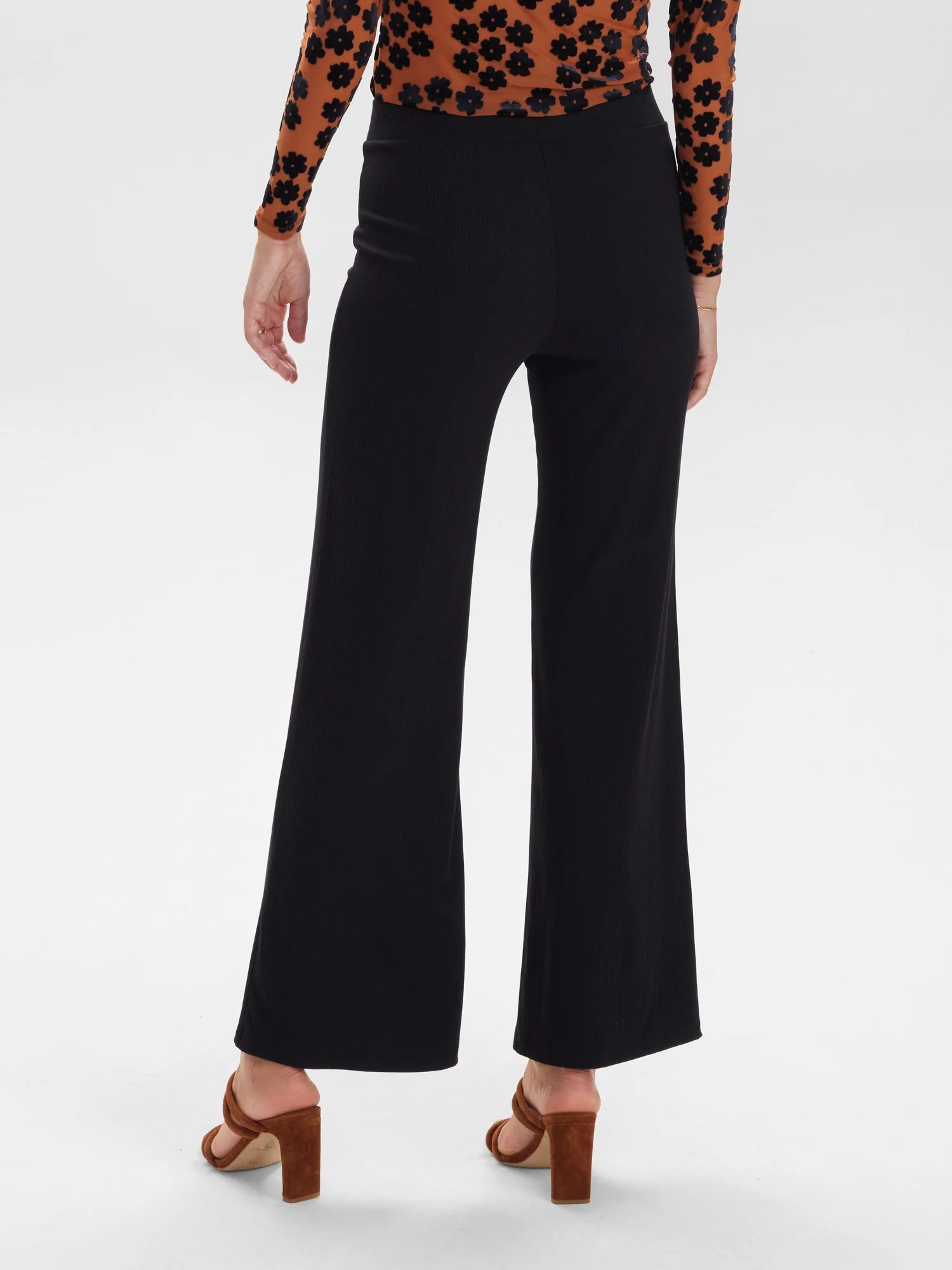 NUCARDI JERSEY PANTS - Caviar - Image 2