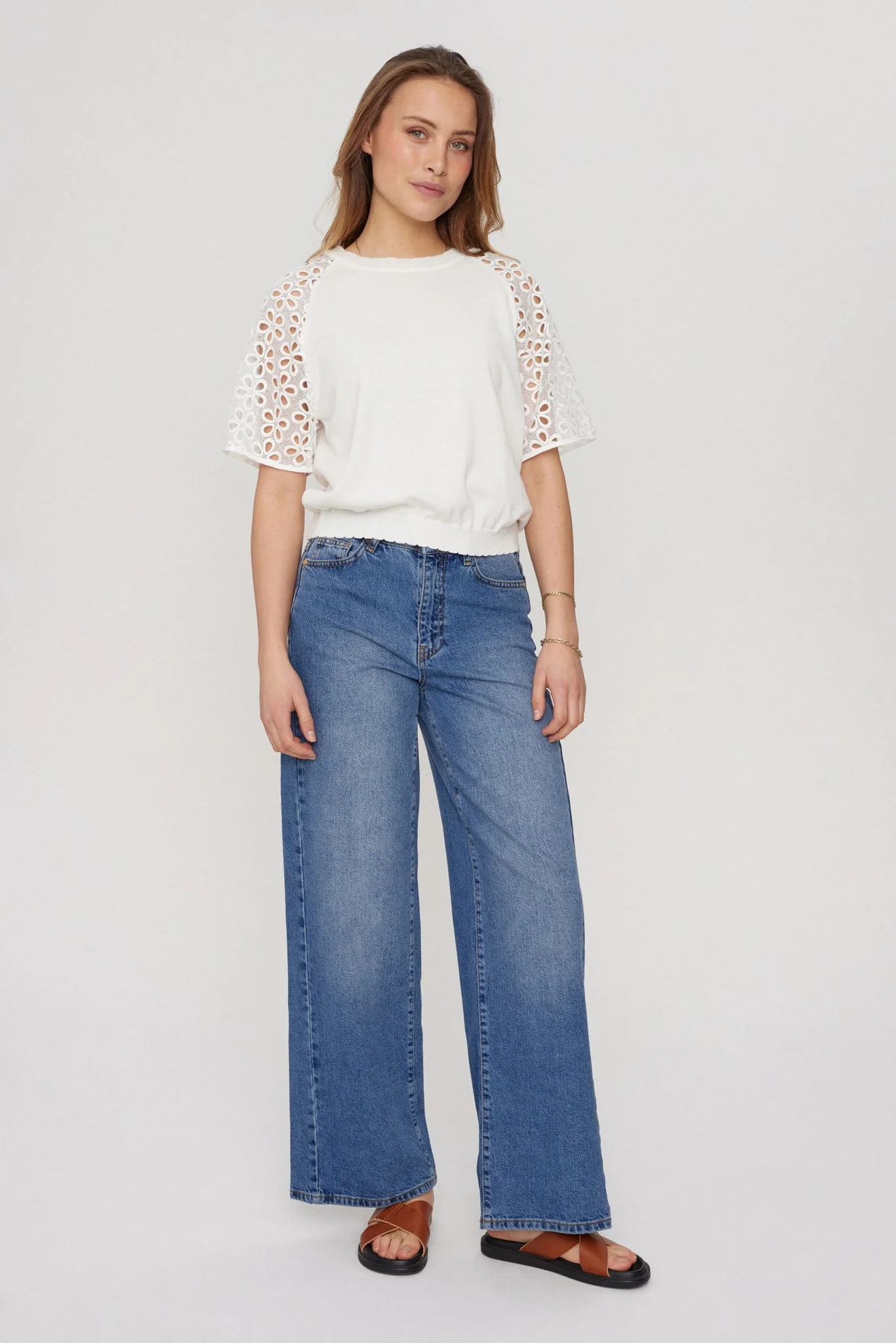 NUCARIEANN PULLOVER - Bright White - Image 3