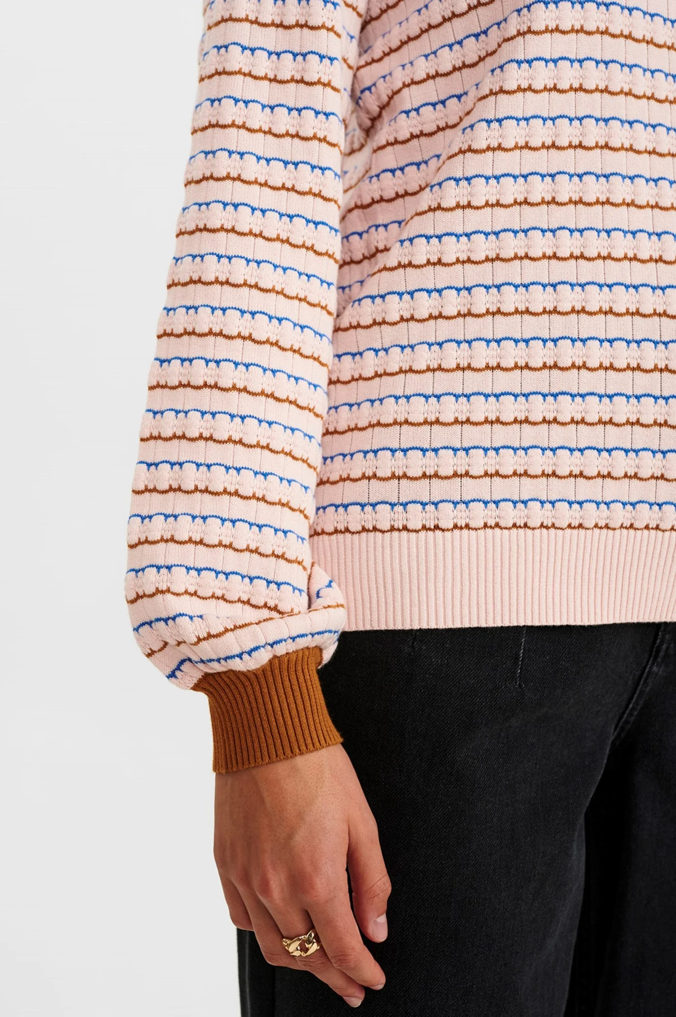 NUCARLEIGH PULLOVER LS - Chalk Pink - Image 5