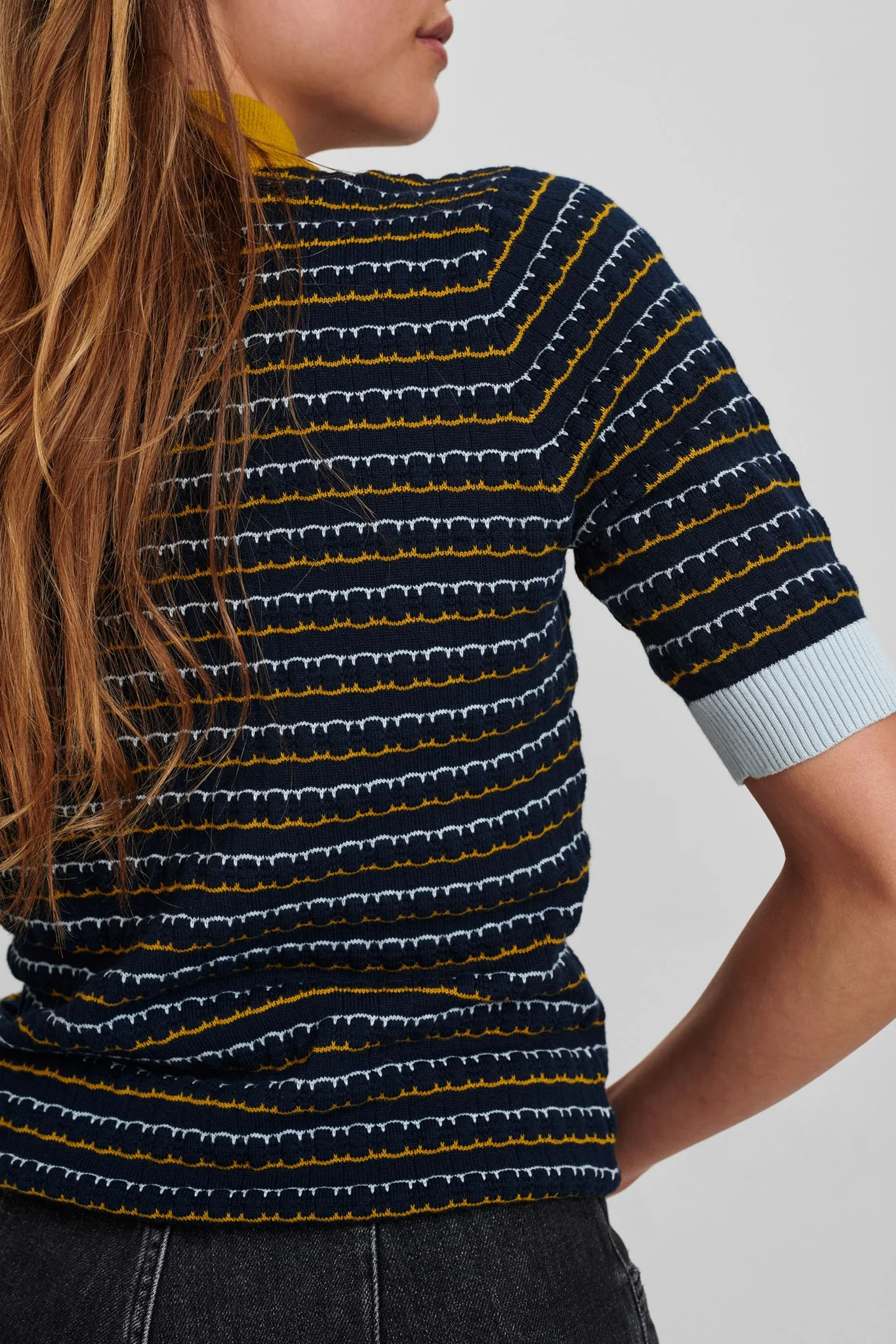 NUCARLEIGH PULLOVER SS - Dark Sapphire - Image 5