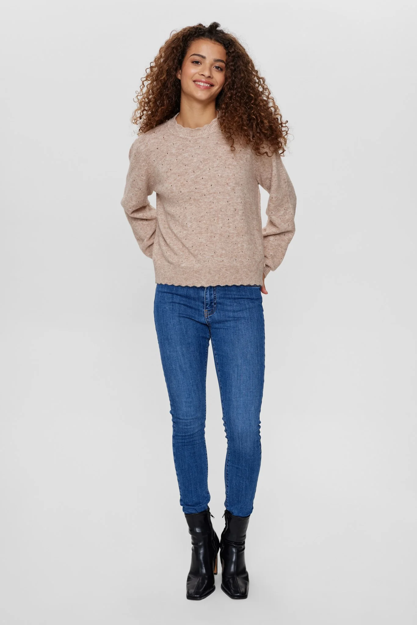NUCARLI PULLOVER - Sesame - Image 3