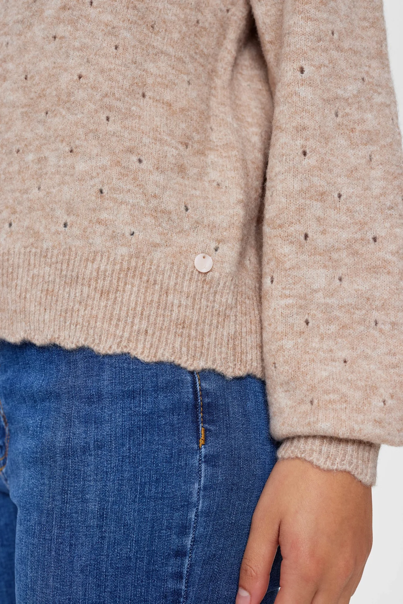 NUCARLI PULLOVER - Sesame - Image 5