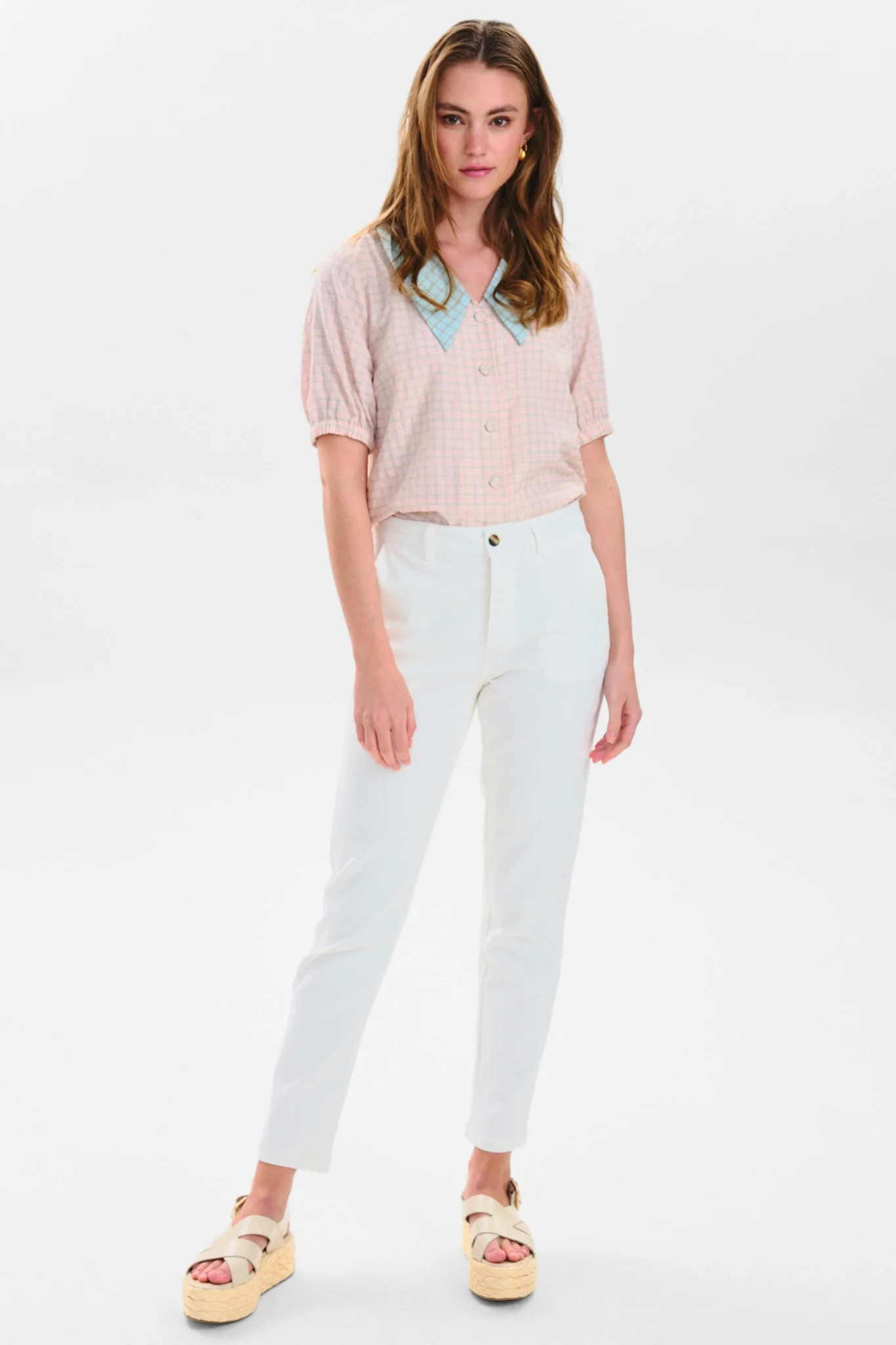NUCARLISLE JEANS - Bright White - Image 3