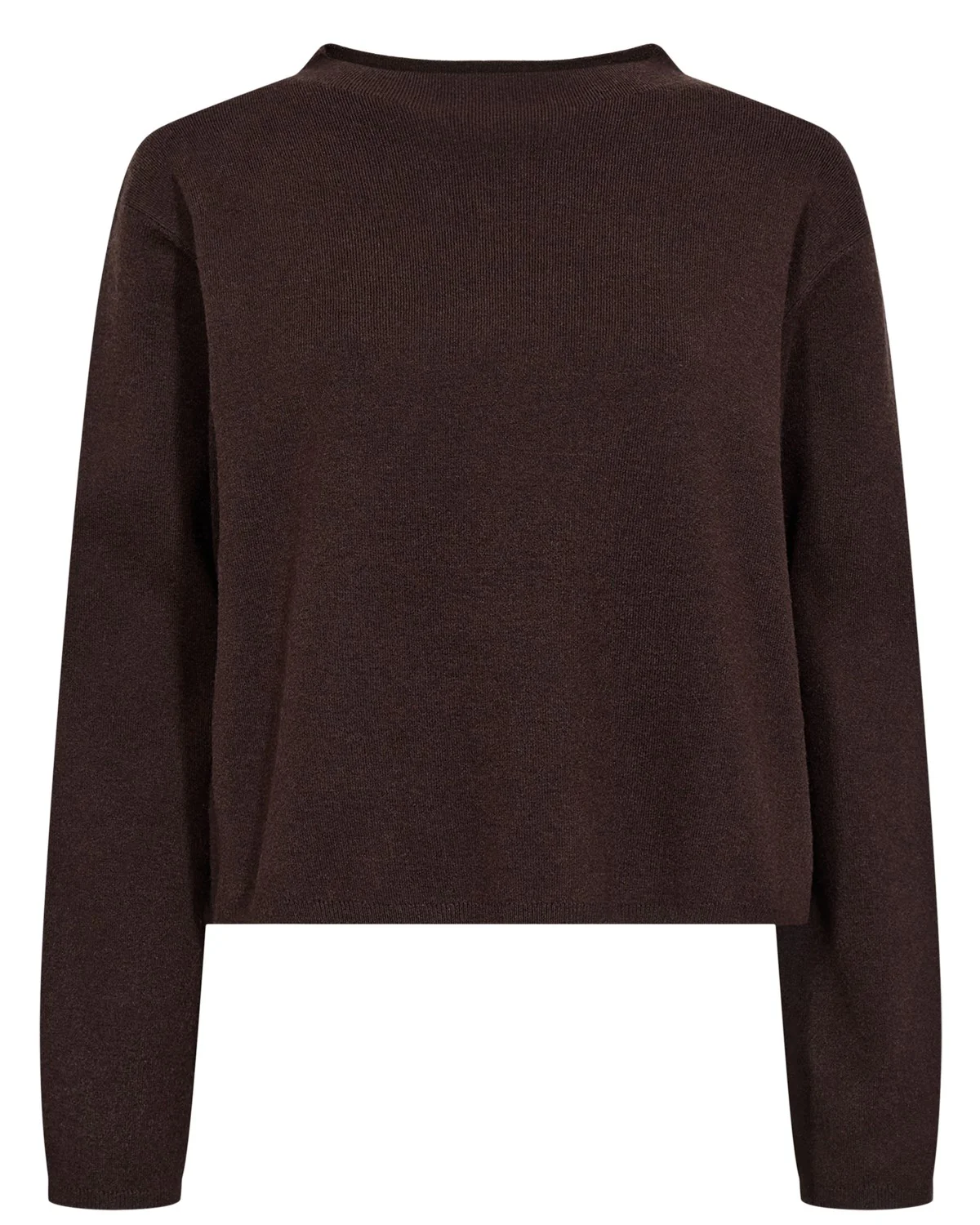 NUCARMA CROP PULLOVER   - Black Coffee - Image 6