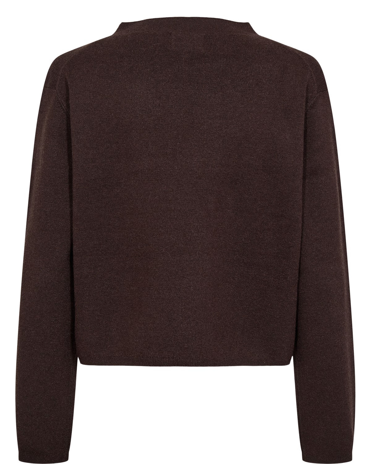 NUCARMA CROP PULLOVER   - Black Coffee - Image 7