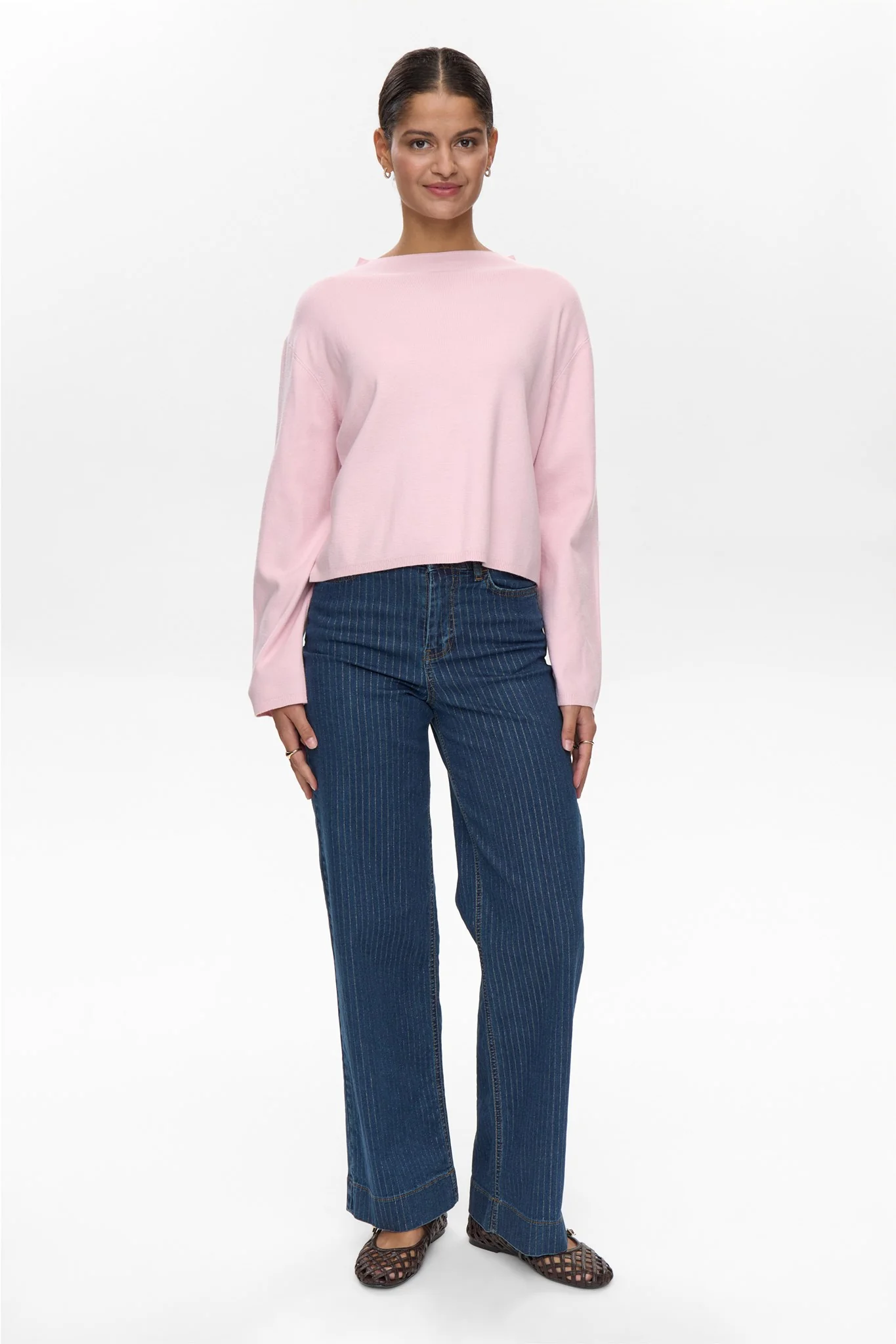 NUCARMA CROP PULLOVER   - Cherry Blossom - Image 3