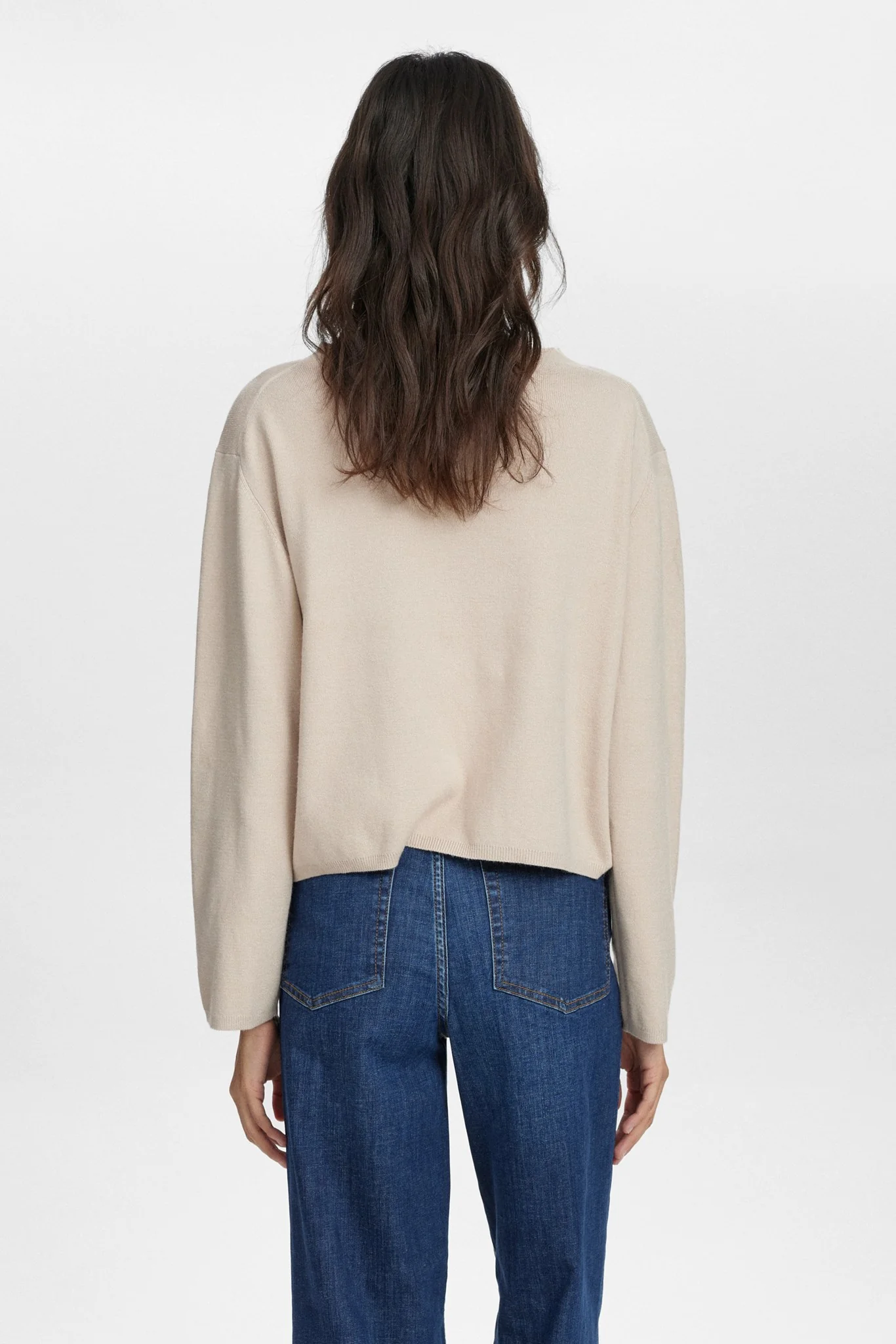 NUCARMA CROP PULLOVER   - Grey Morn - Image 2