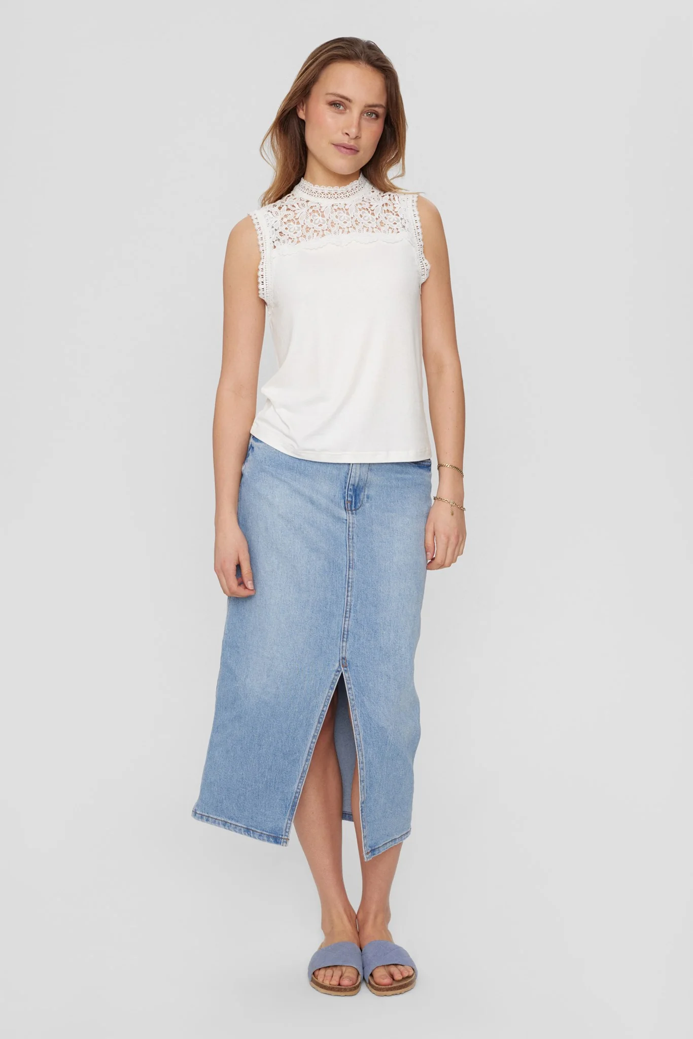 NUCAROLYNN BLOUSE - Cloud Dancer - Image 3