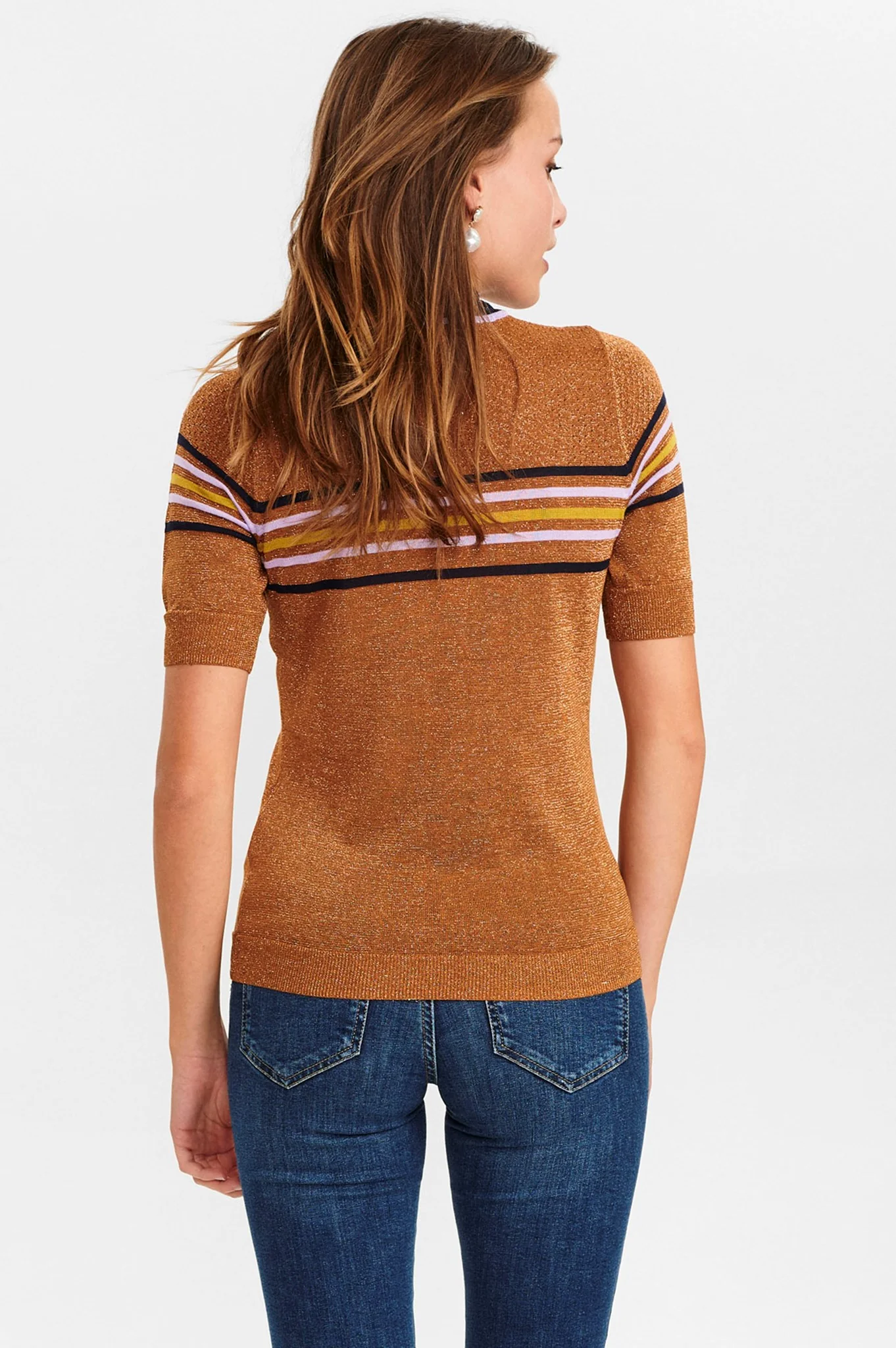NUCARWEN PULLOVER SS - Cathay Spice - Image 2