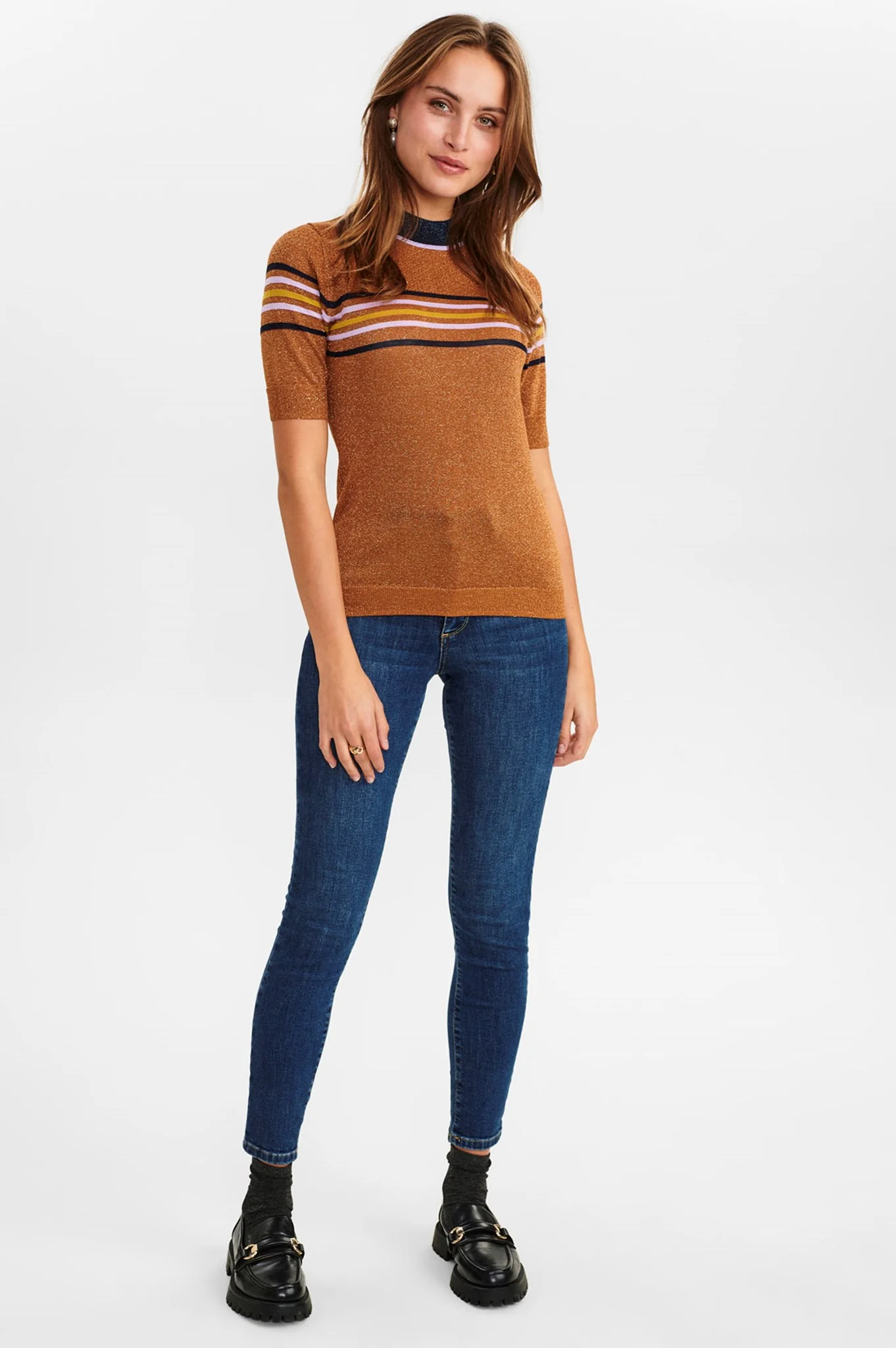 NUCARWEN PULLOVER SS - Cathay Spice - Image 3