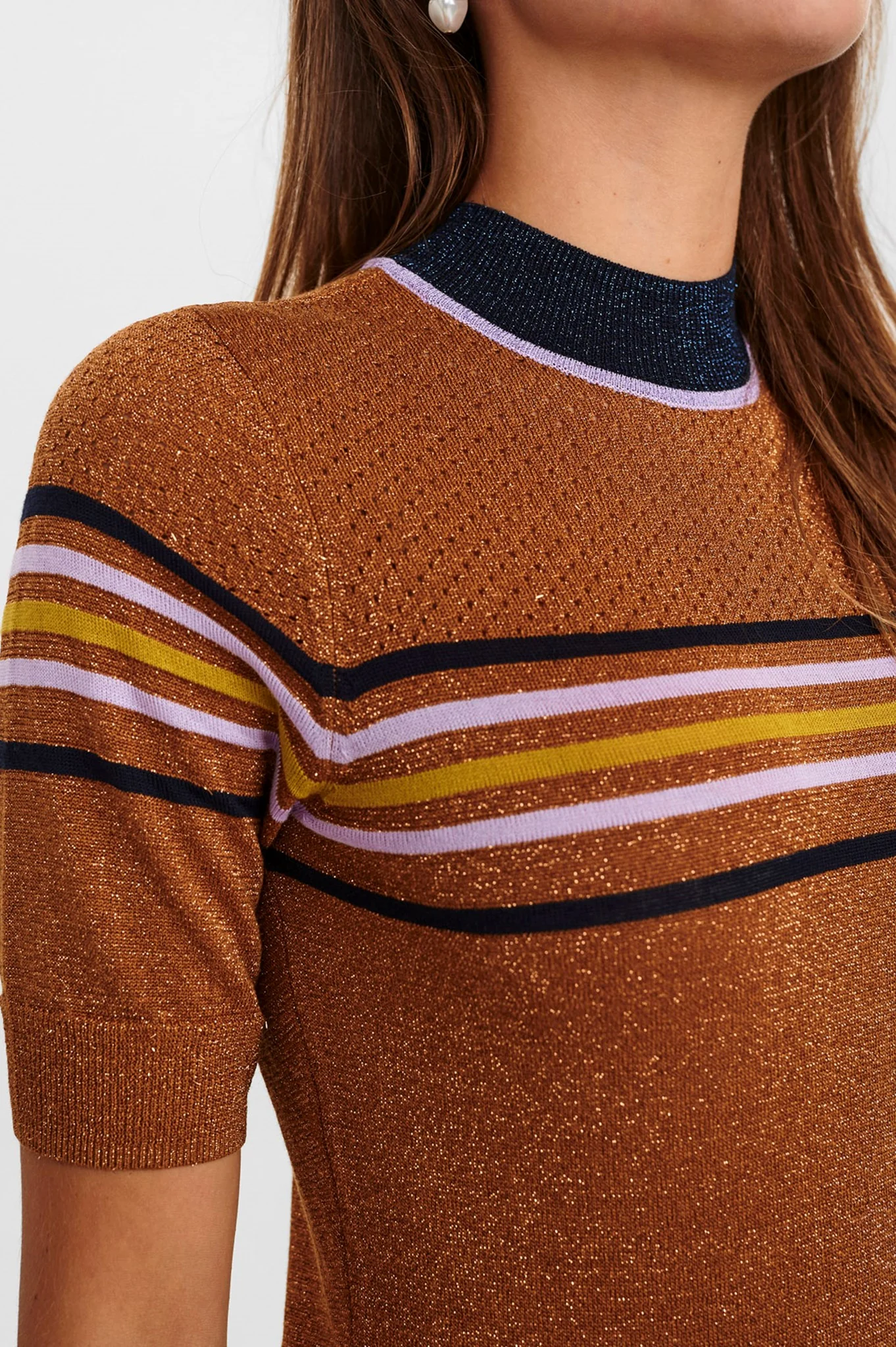 NUCARWEN PULLOVER SS - Cathay Spice - Image 4
