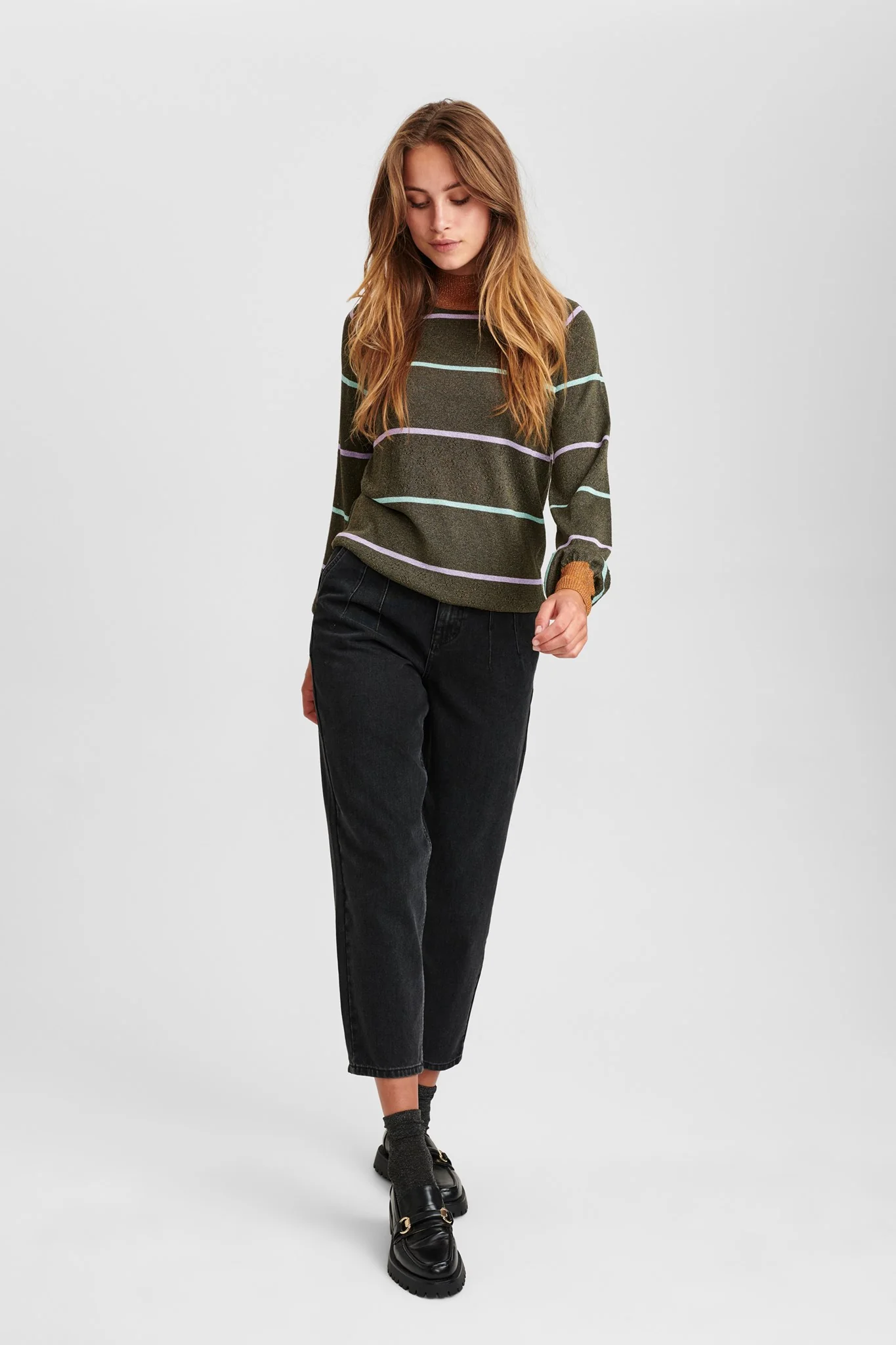 NUCARWEN TURTLENECK - Grape leaf - Image 3
