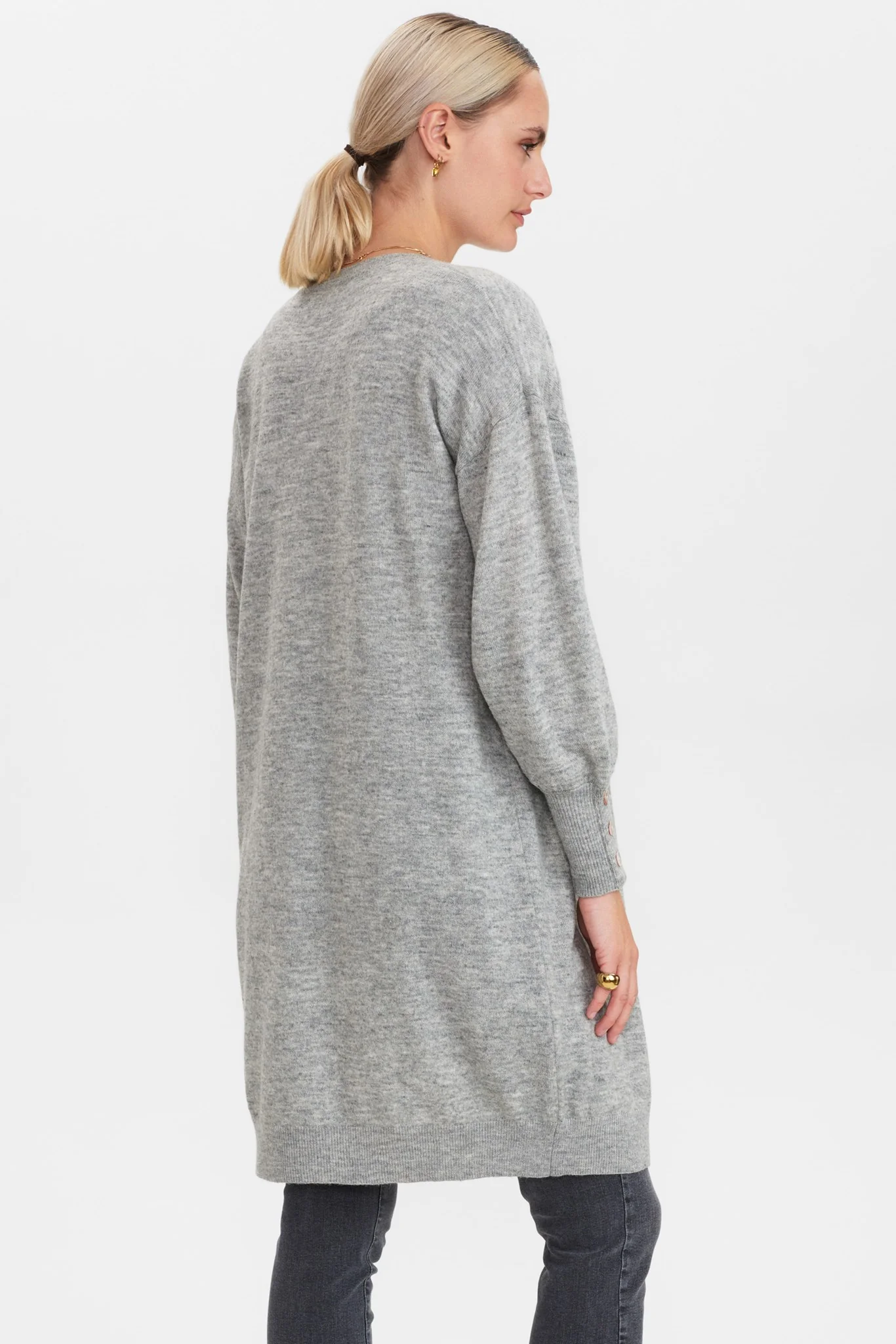 NUCARYS CARDIGAN - NOOS - Light grey mel - Image 2