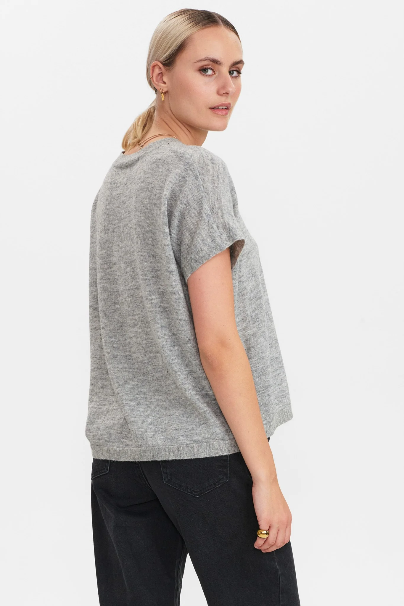 NUCARYS PULLOVER - NOOS - Light grey mel - Image 2