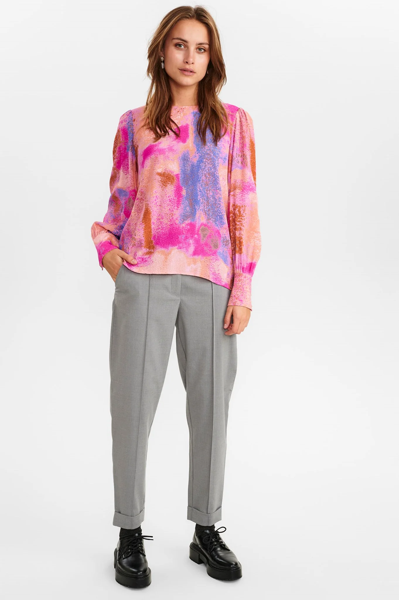 NUCASEY BLOUSE - Rose Violet - Image 3