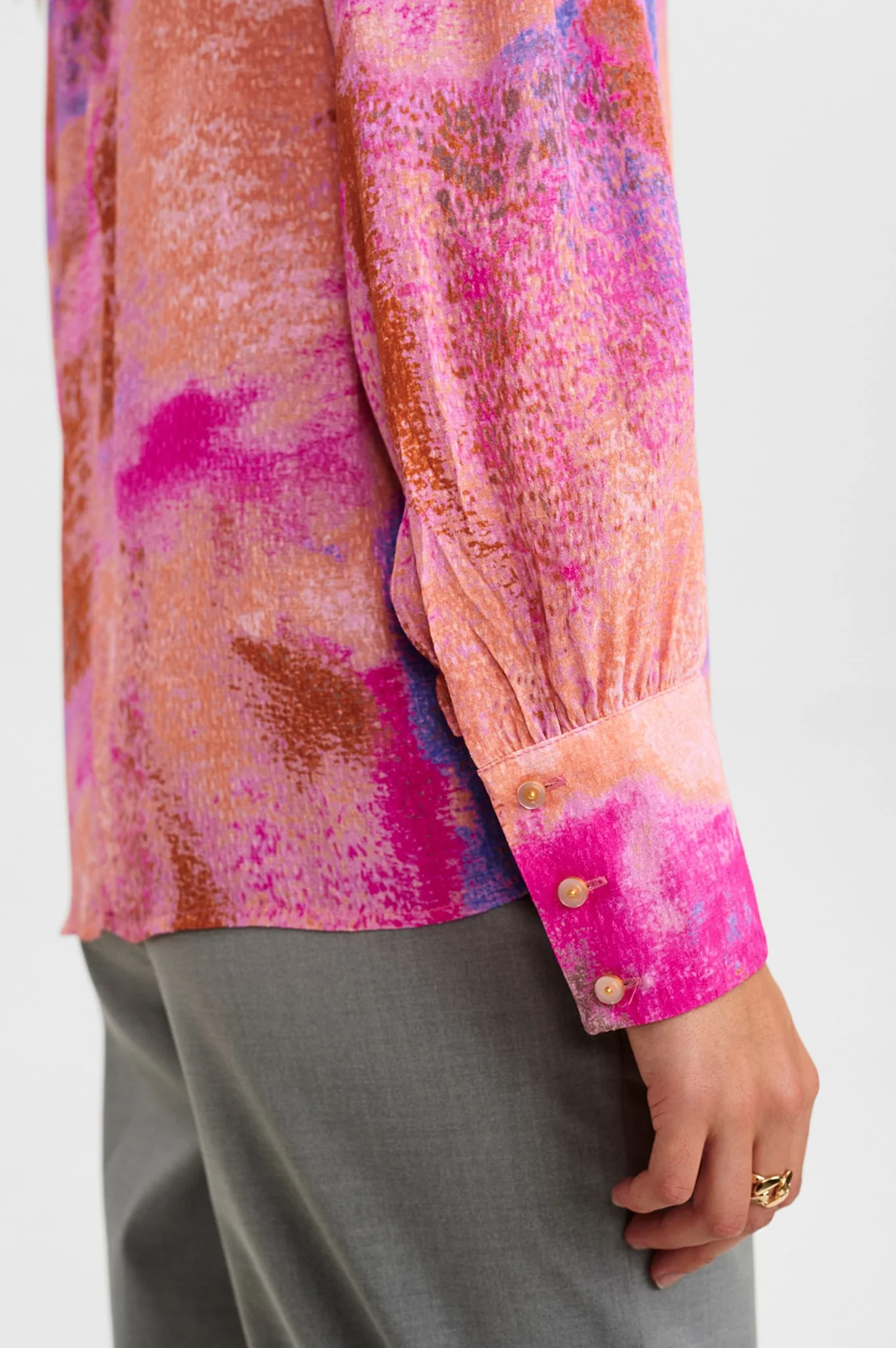 NUCASEY BLOUSE - Rose Violet - Image 5